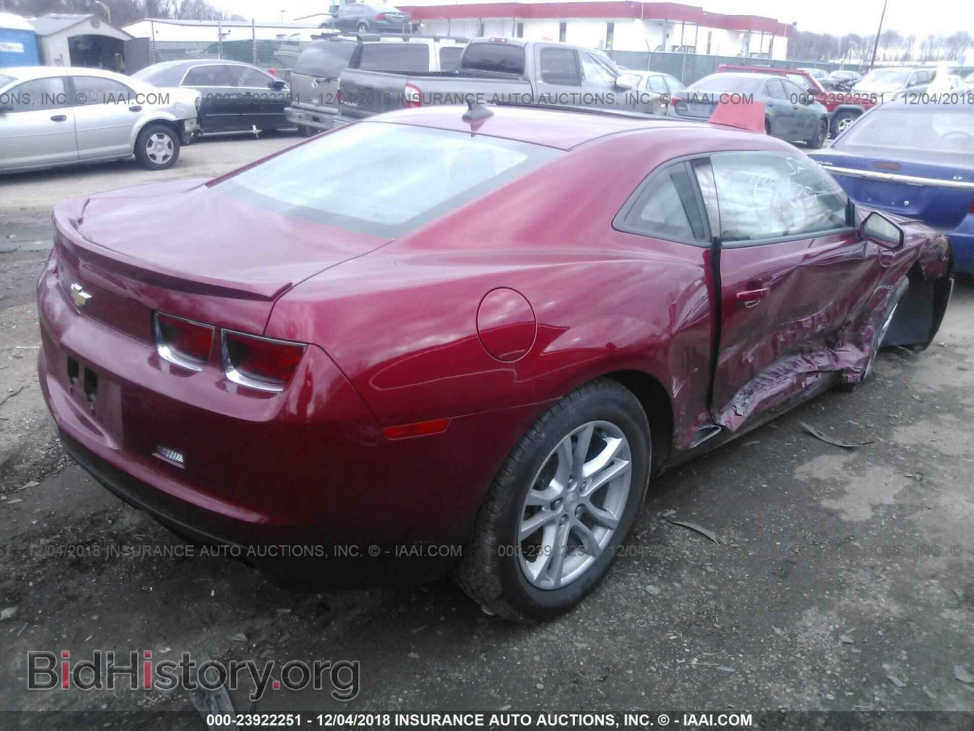 2013 CHEVROLET CAMARO - VIN: 2G1FB1E36D9225864 - Фото 4