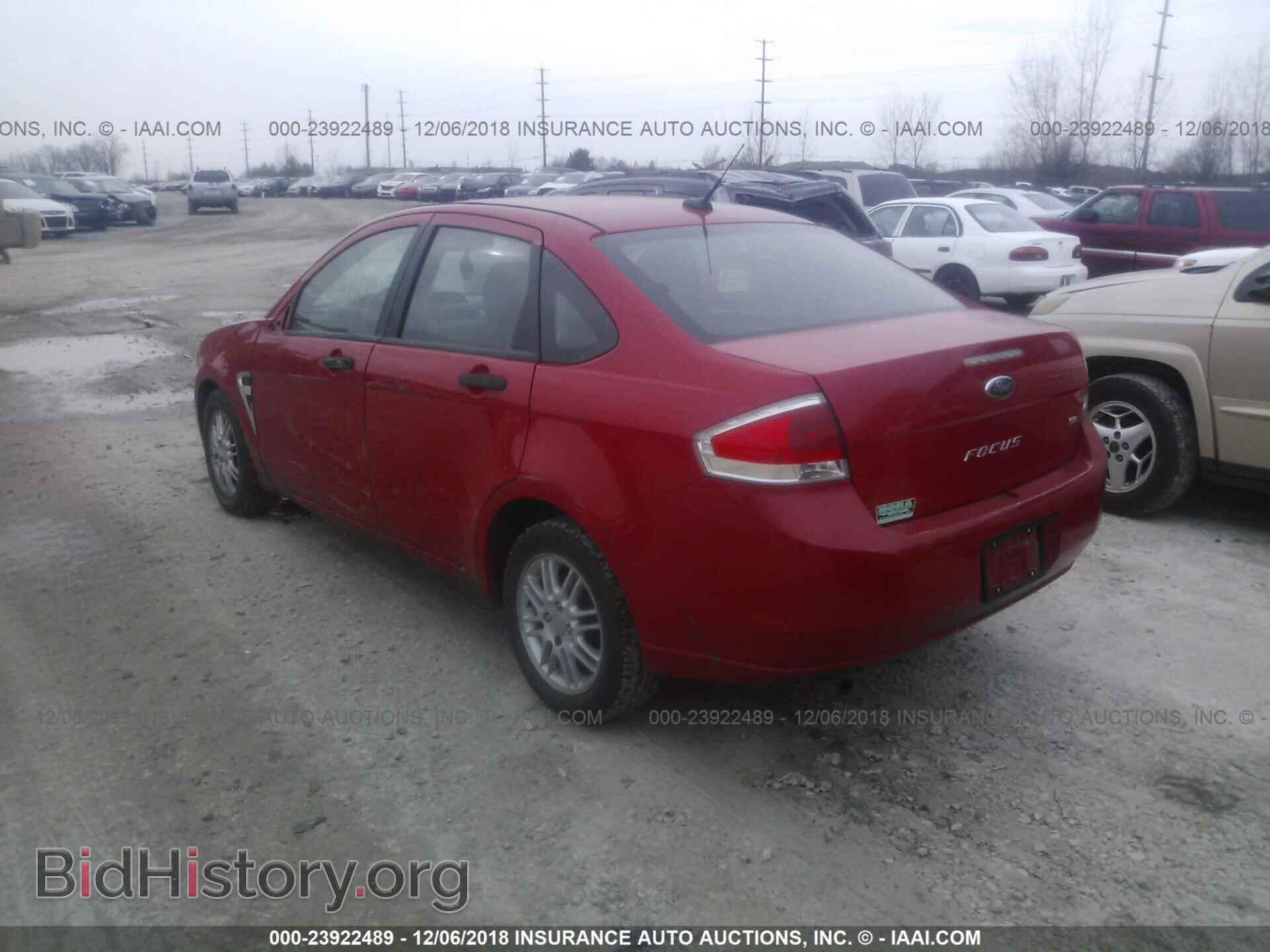 2008 FORD FOCUS - VIN: 1FAHP35N98W149784 - Фото 3