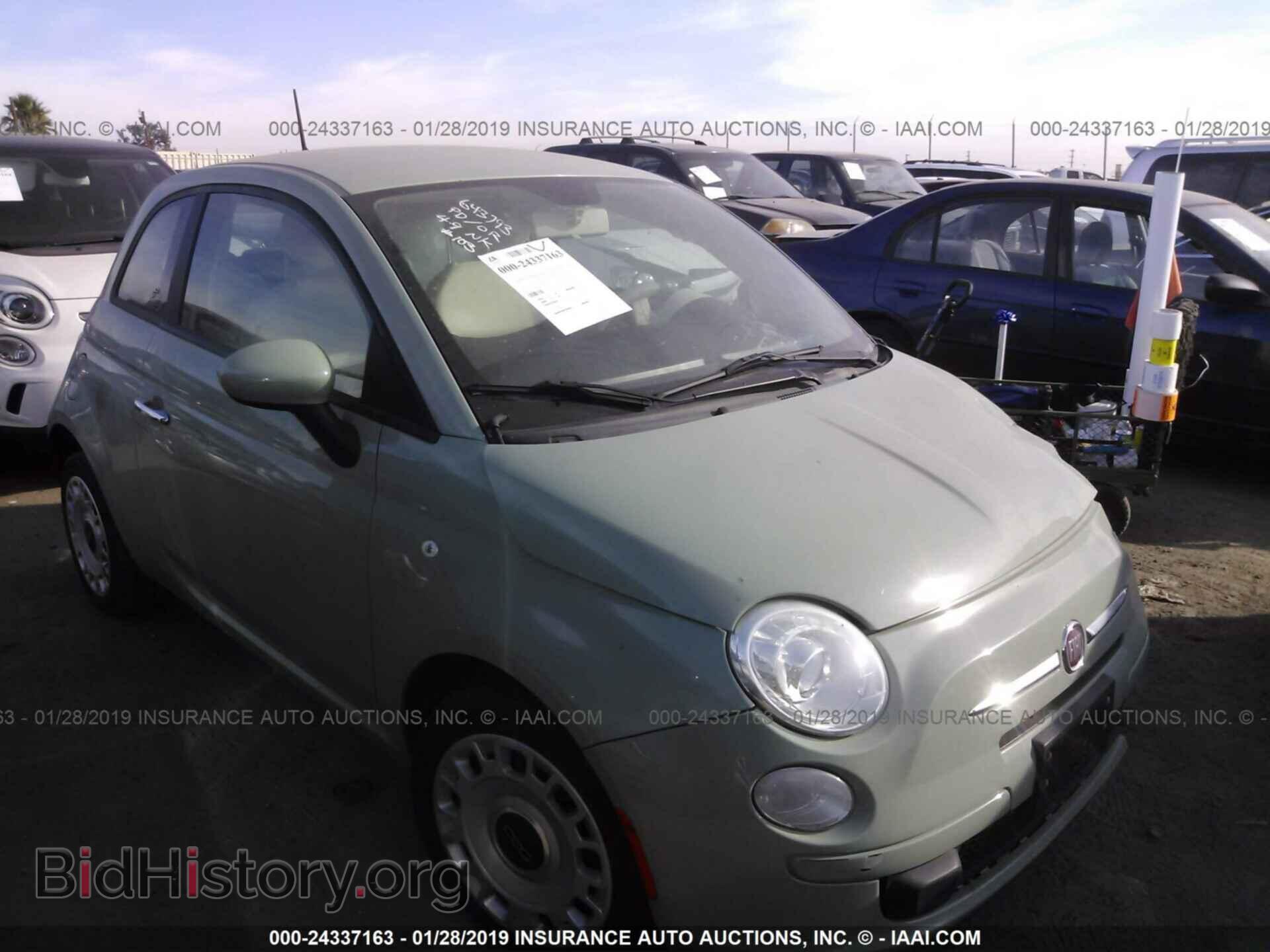 Photo 3C3CFFAR5CT308384 - FIAT 500 2012