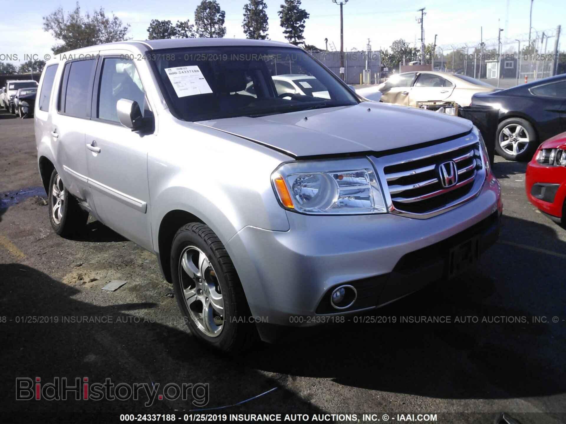 Photo 5FNYF3H66DB032809 - HONDA PILOT 2013