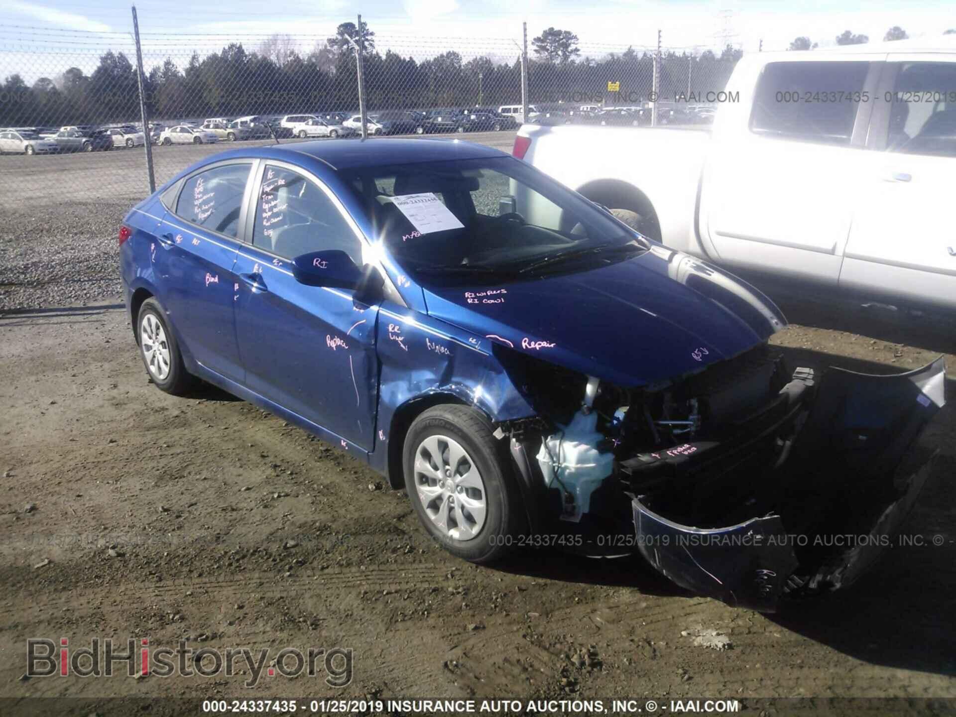 Фотография KMHCT4AE0GU111409 - HYUNDAI ACCENT 2016