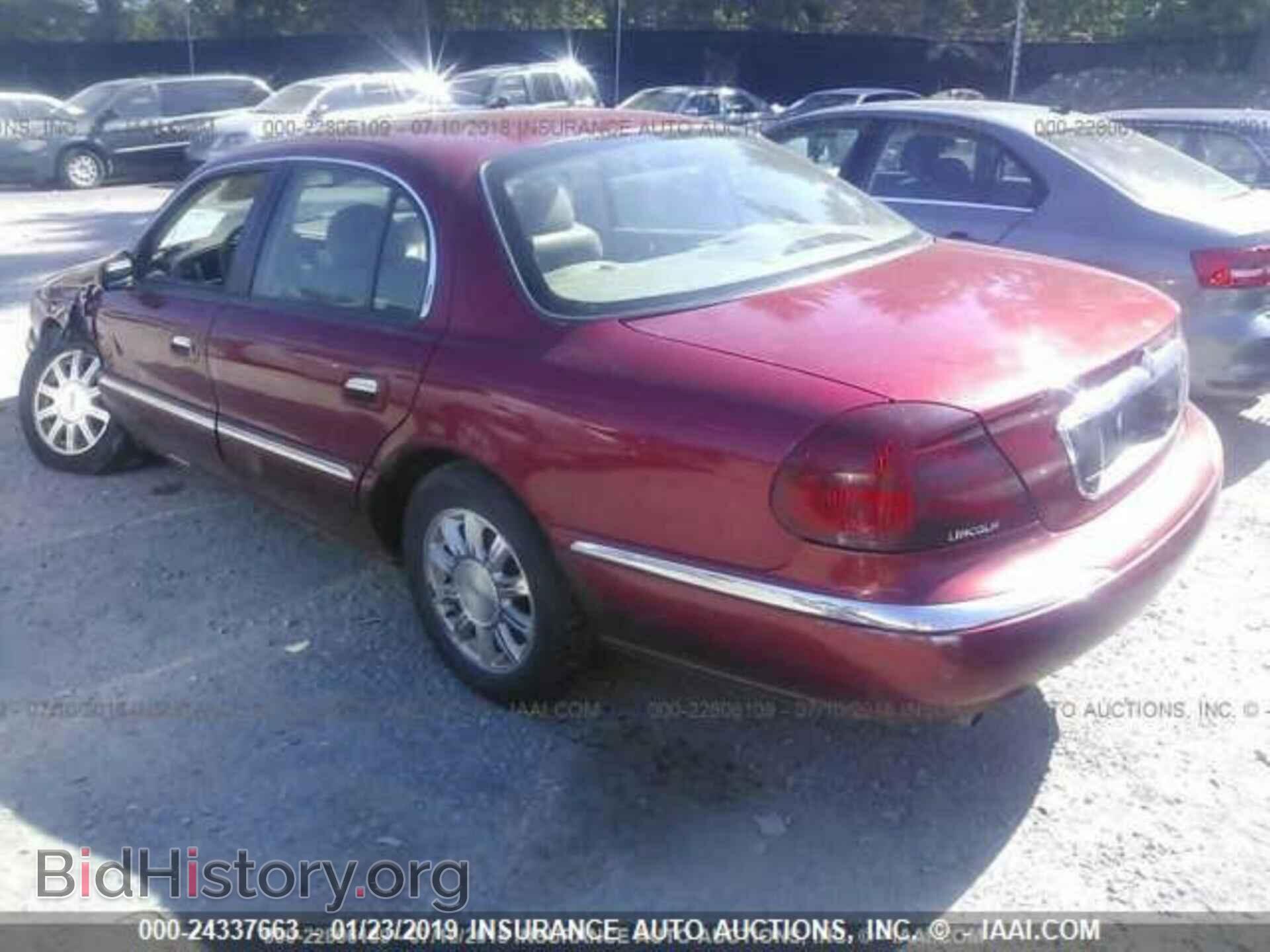 2000 LINCOLN CONTINENTAL - VIN: 1LNHM97V3YY795115 - Photo 3