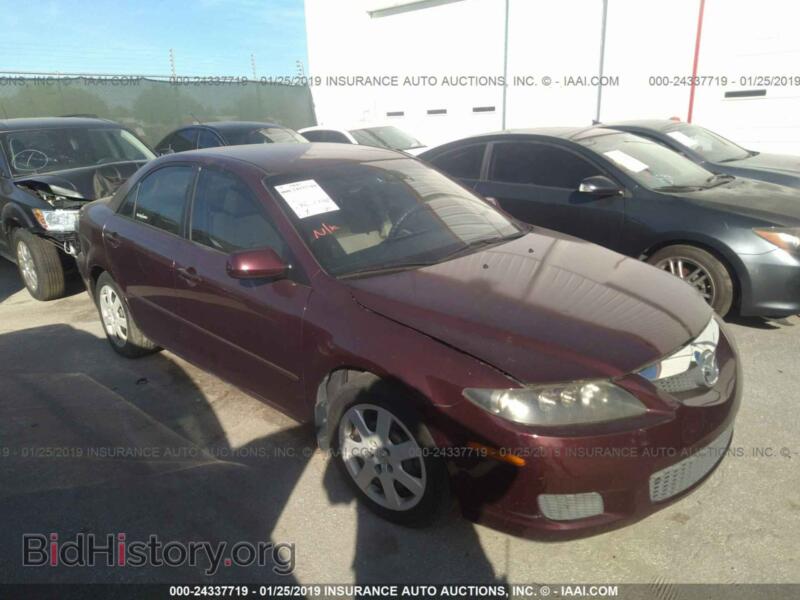 2006 Mazda 6 (VIN 1YVFP80C865M64108) — photo 1 of 10, IAAI, damage: left rear