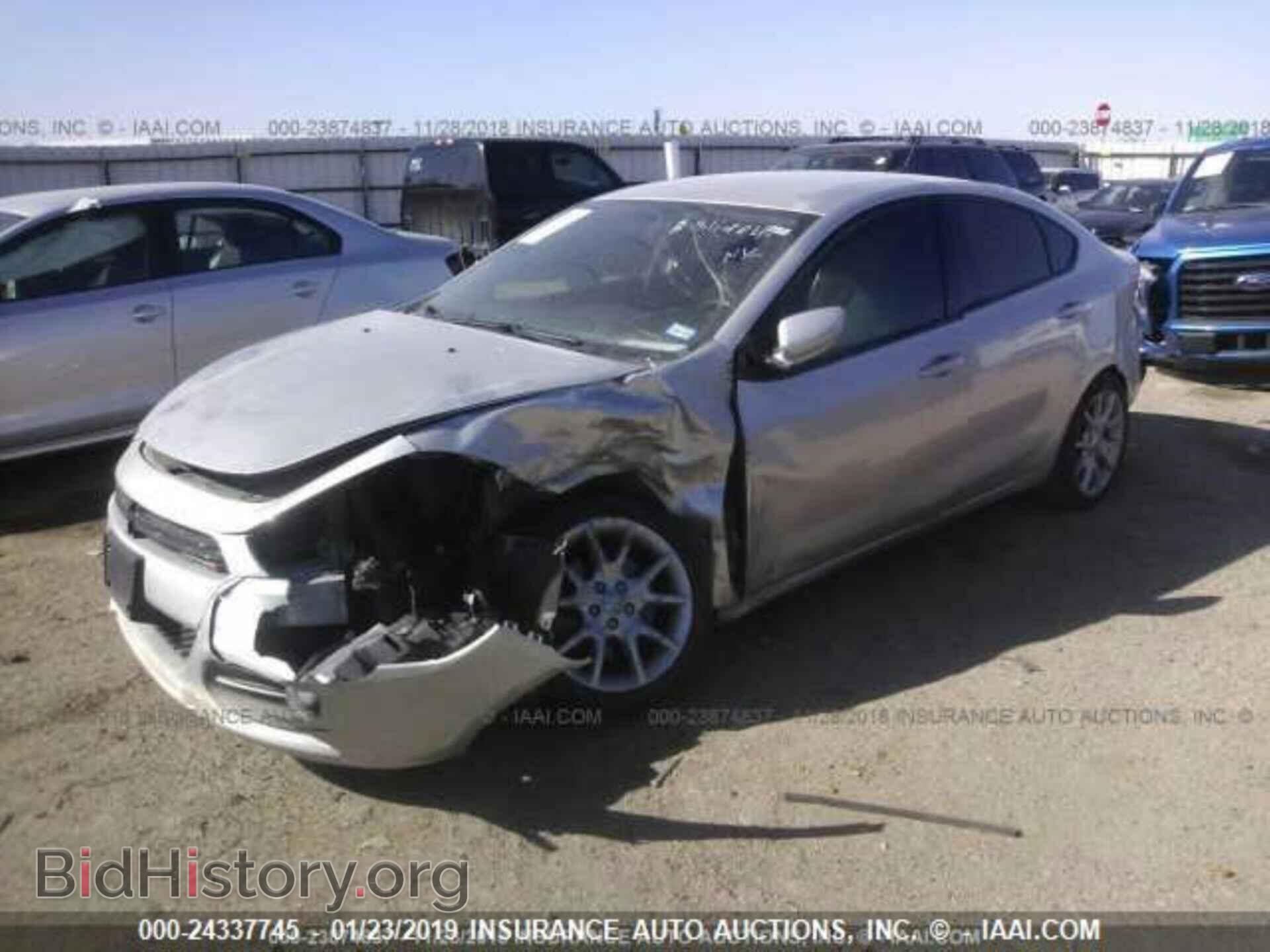 2013 DODGE DART - VIN: 1C3CDFBA8DD321460 - Фото 2