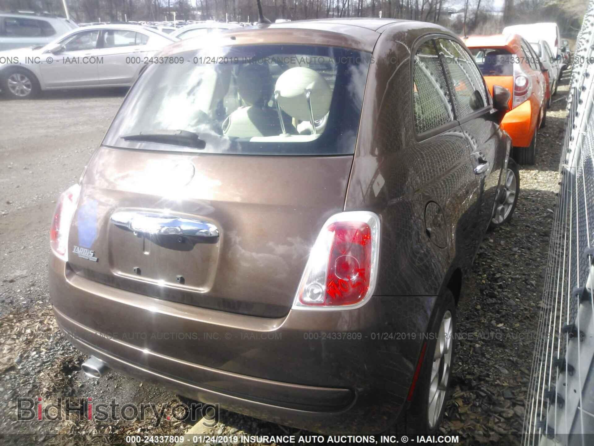 2015 FIAT 500 - VIN: 3C3CFFAR3FT585961 - Фото 4