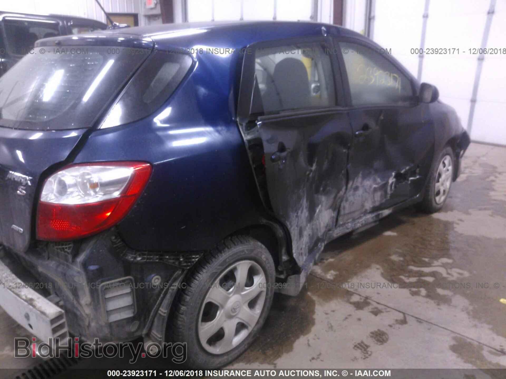 2009 TOYOTA COROLLA MATRIX - VIN: 2T1LE40E09C010628 - Фото 6