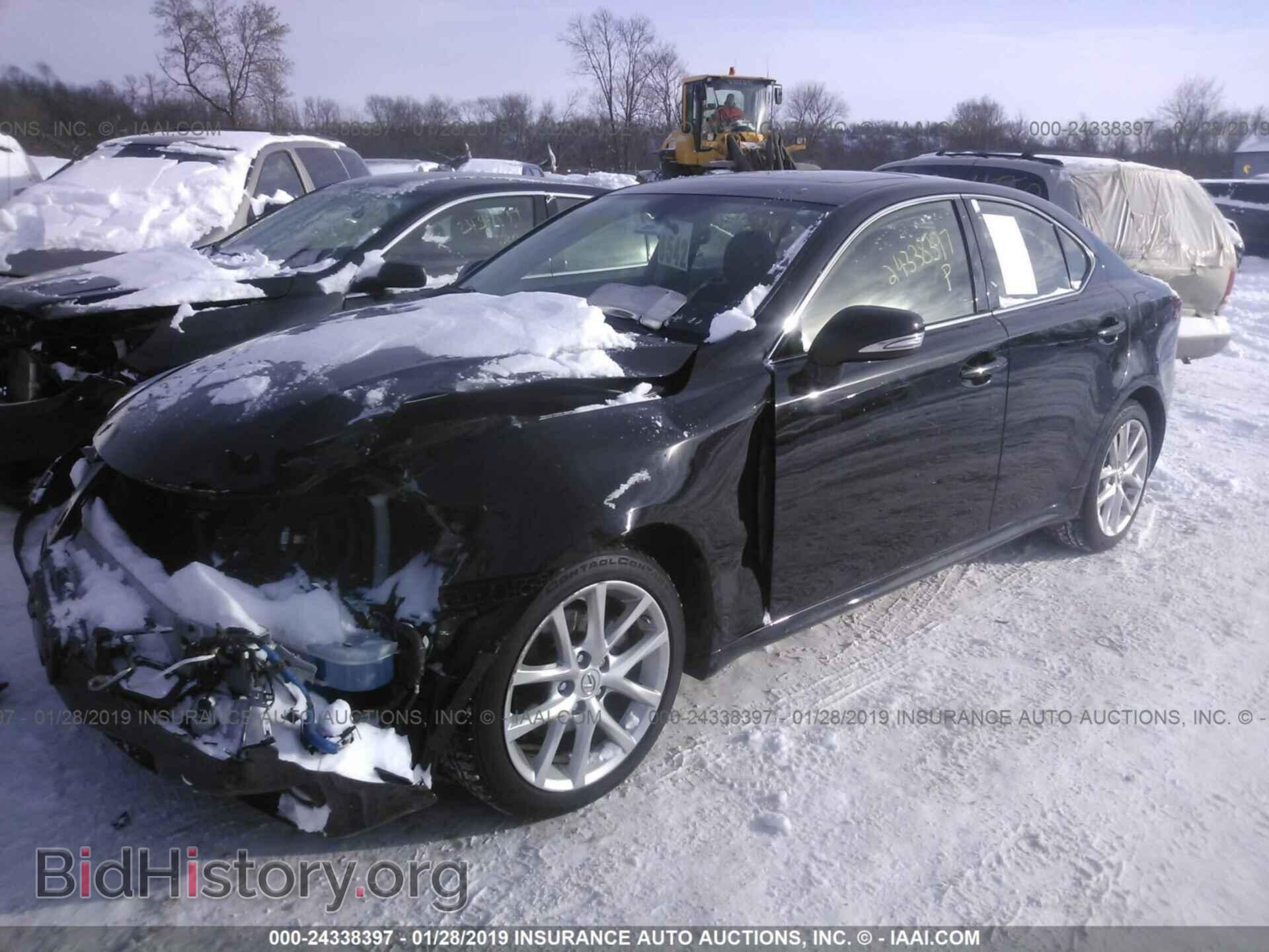 2012 LEXUS IS - VIN: JTHCF5C29C5059334 - Фото 2