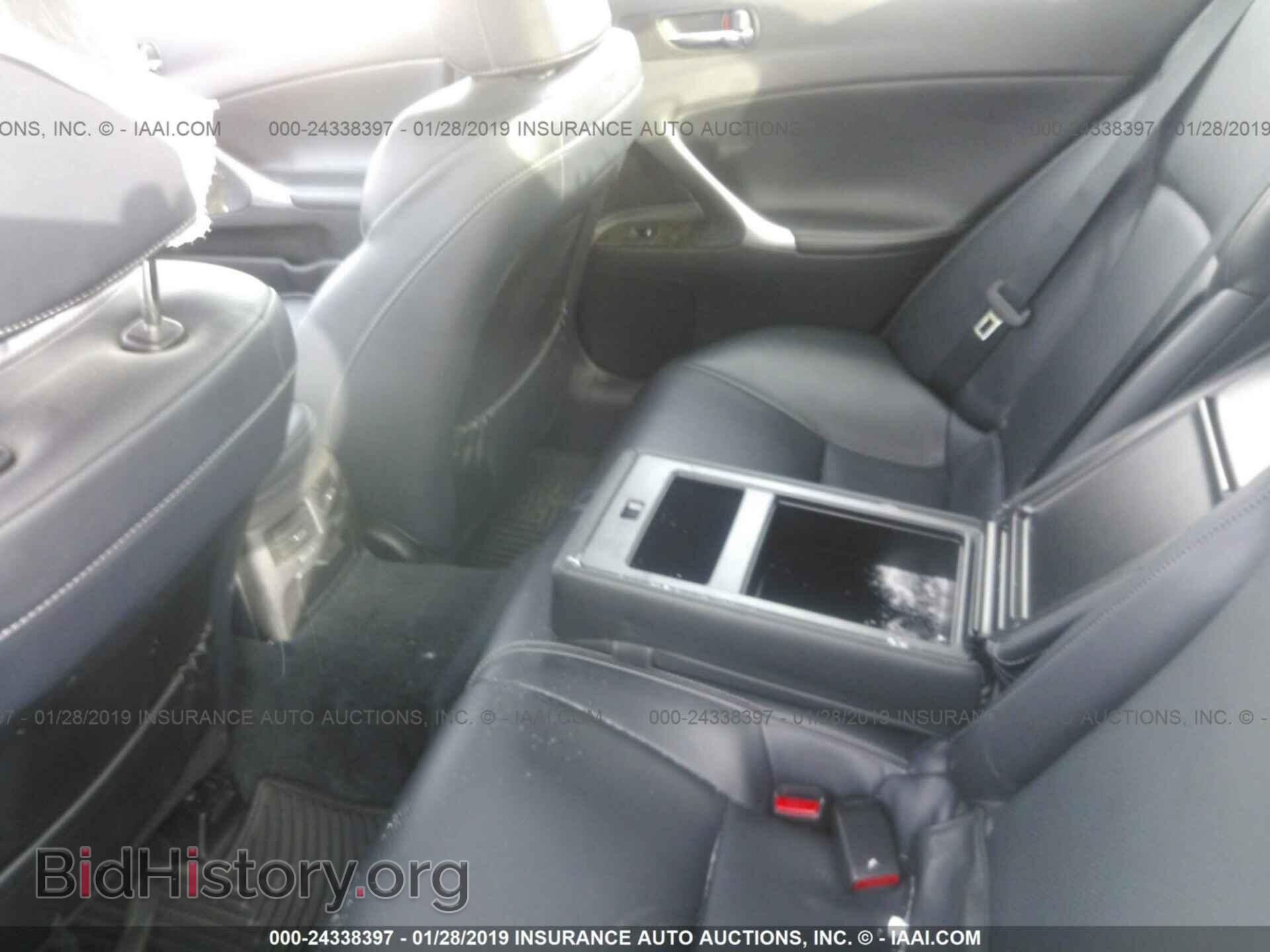 2012 LEXUS IS - VIN: JTHCF5C29C5059334 - Фото 8