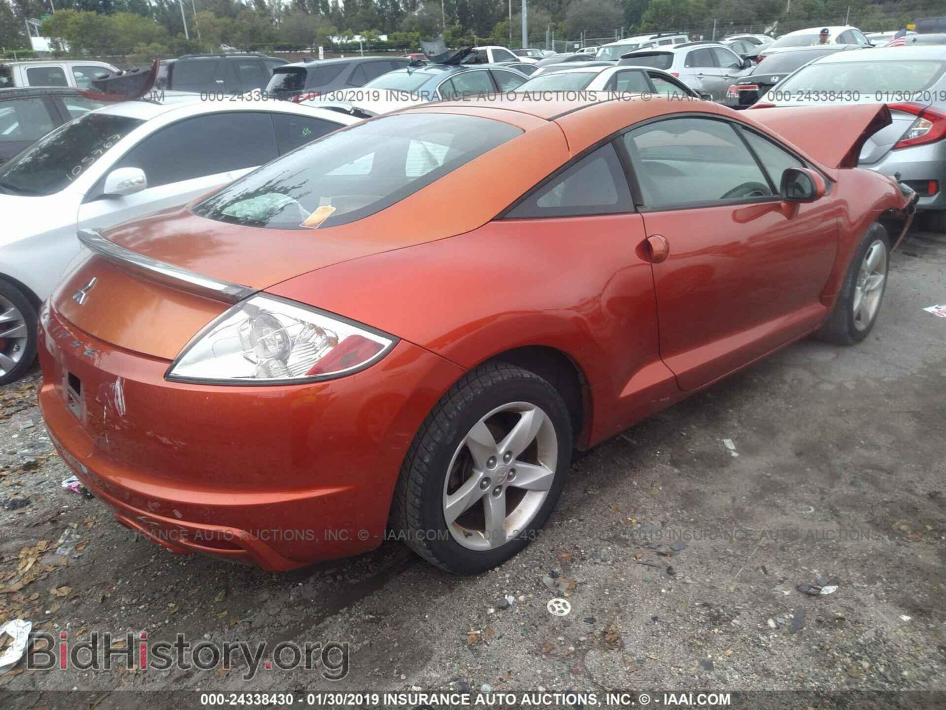2009 MITSUBISHI ECLIPSE - VIN: 4A3AK24F09E019220 - Фото 4