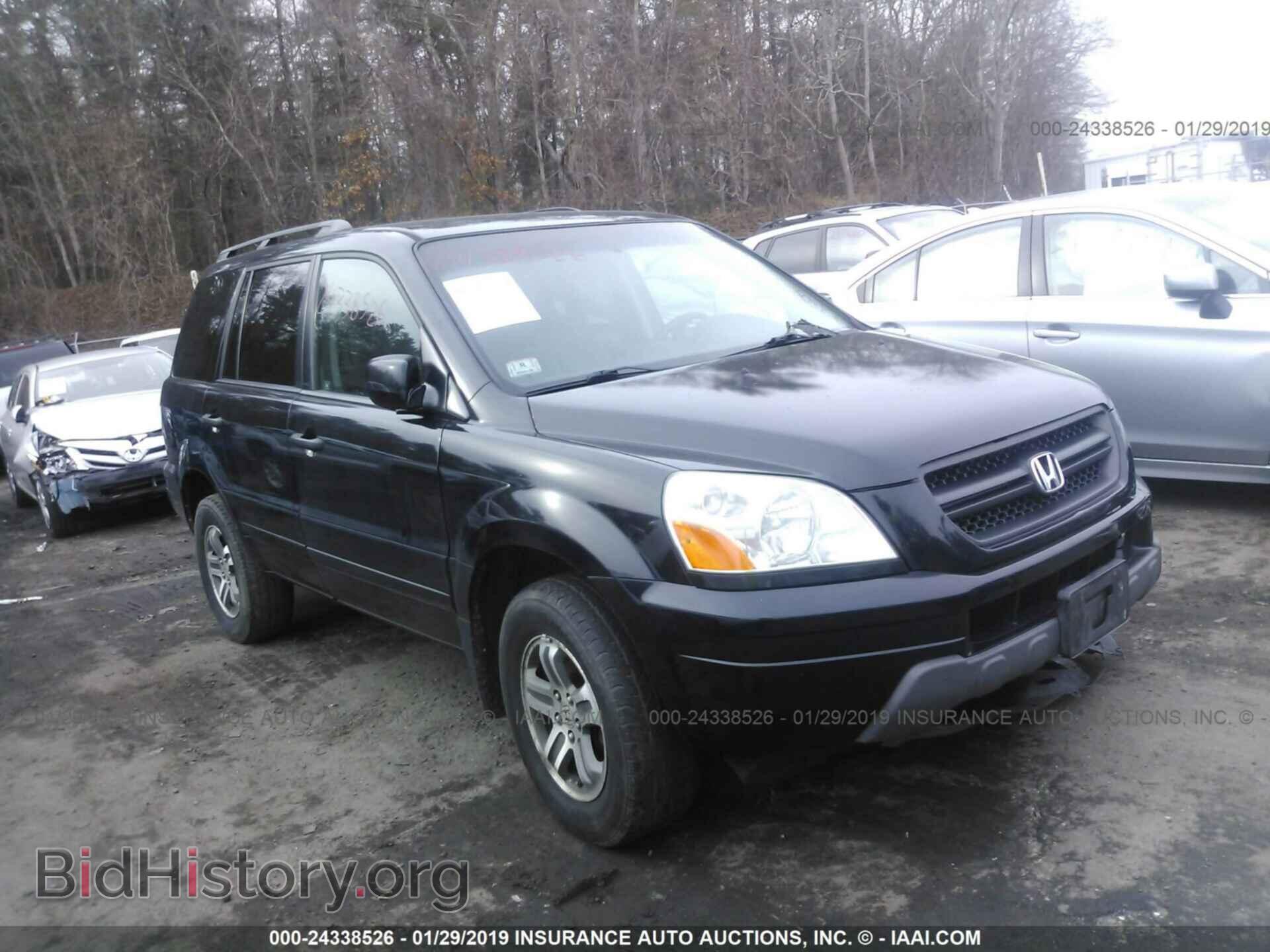 Photo 5FNYF18495B059541 - HONDA PILOT 2005
