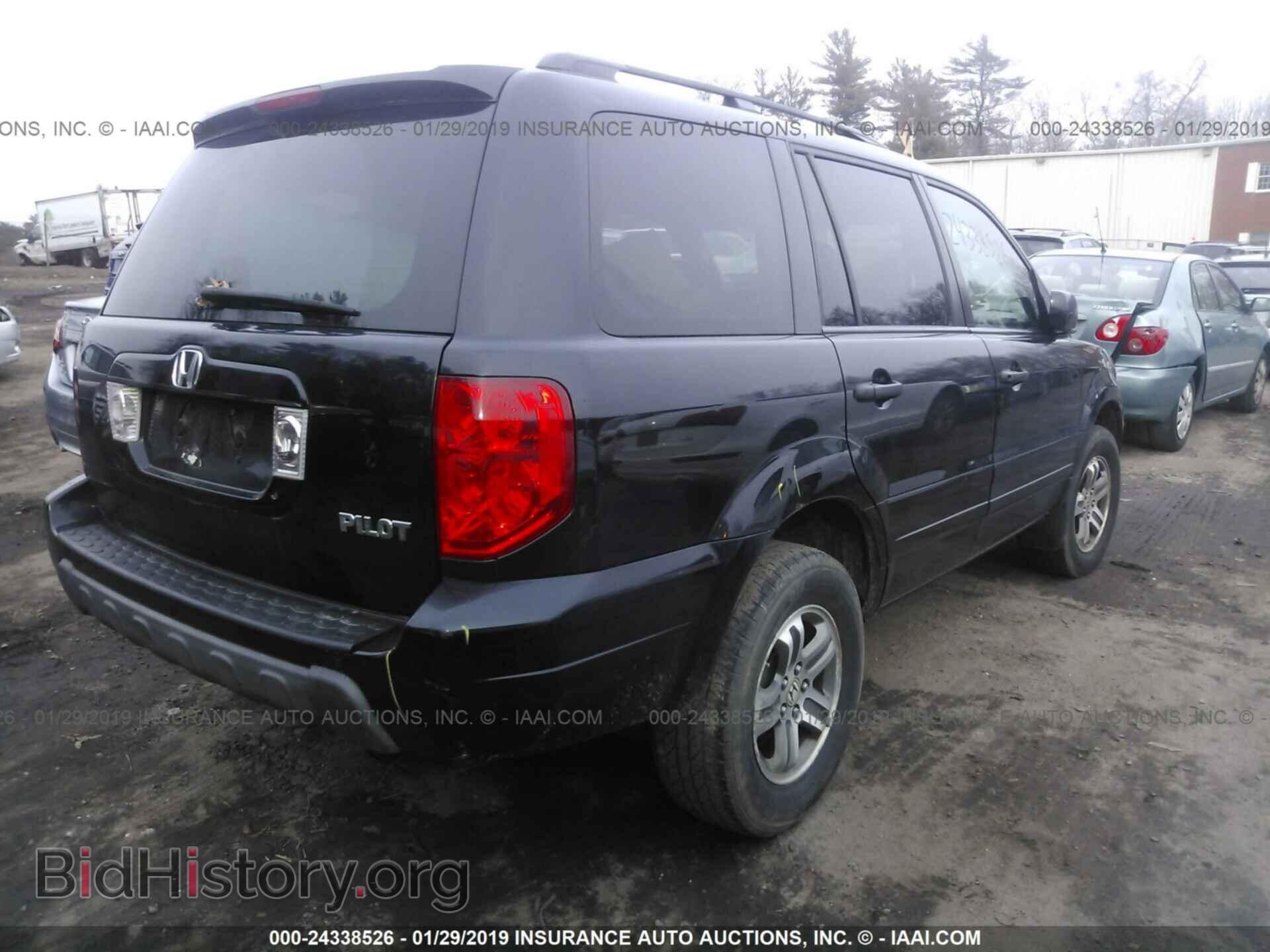 2005 HONDA PILOT - VIN: 5FNYF18495B059541 - Фото 4