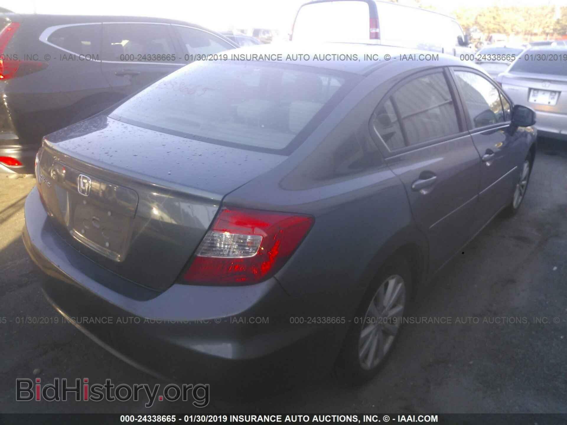2012 HONDA CIVIC - VIN: 19XFB2F82CE351596 - Фото 4