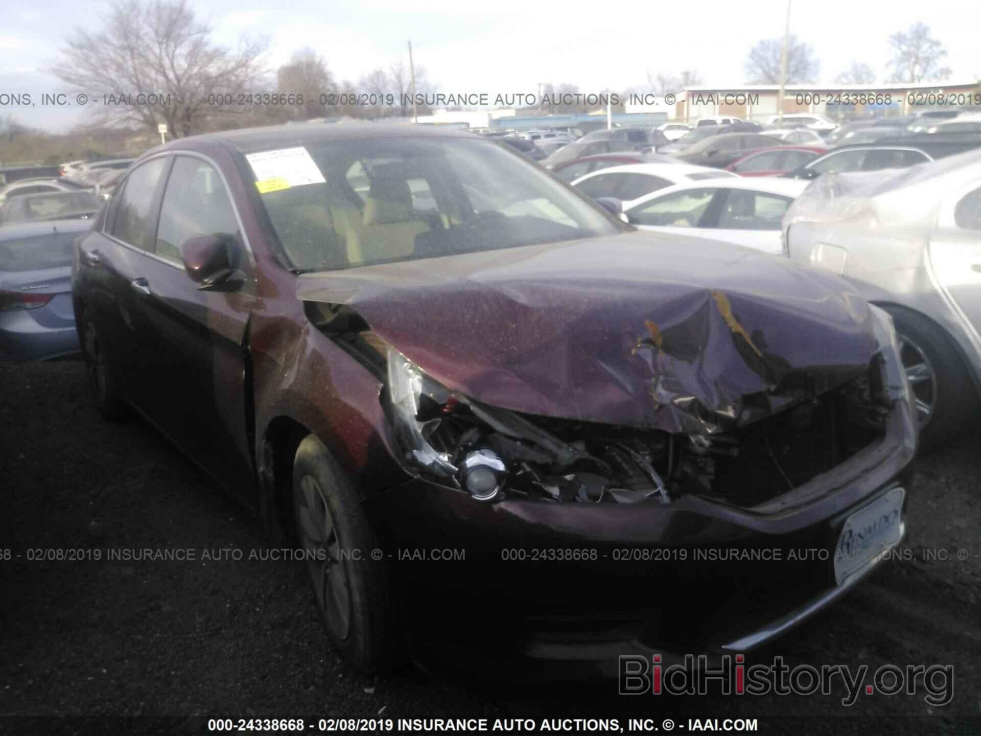 Photo 1HGCR2F39EA236519 - HONDA ACCORD 2014