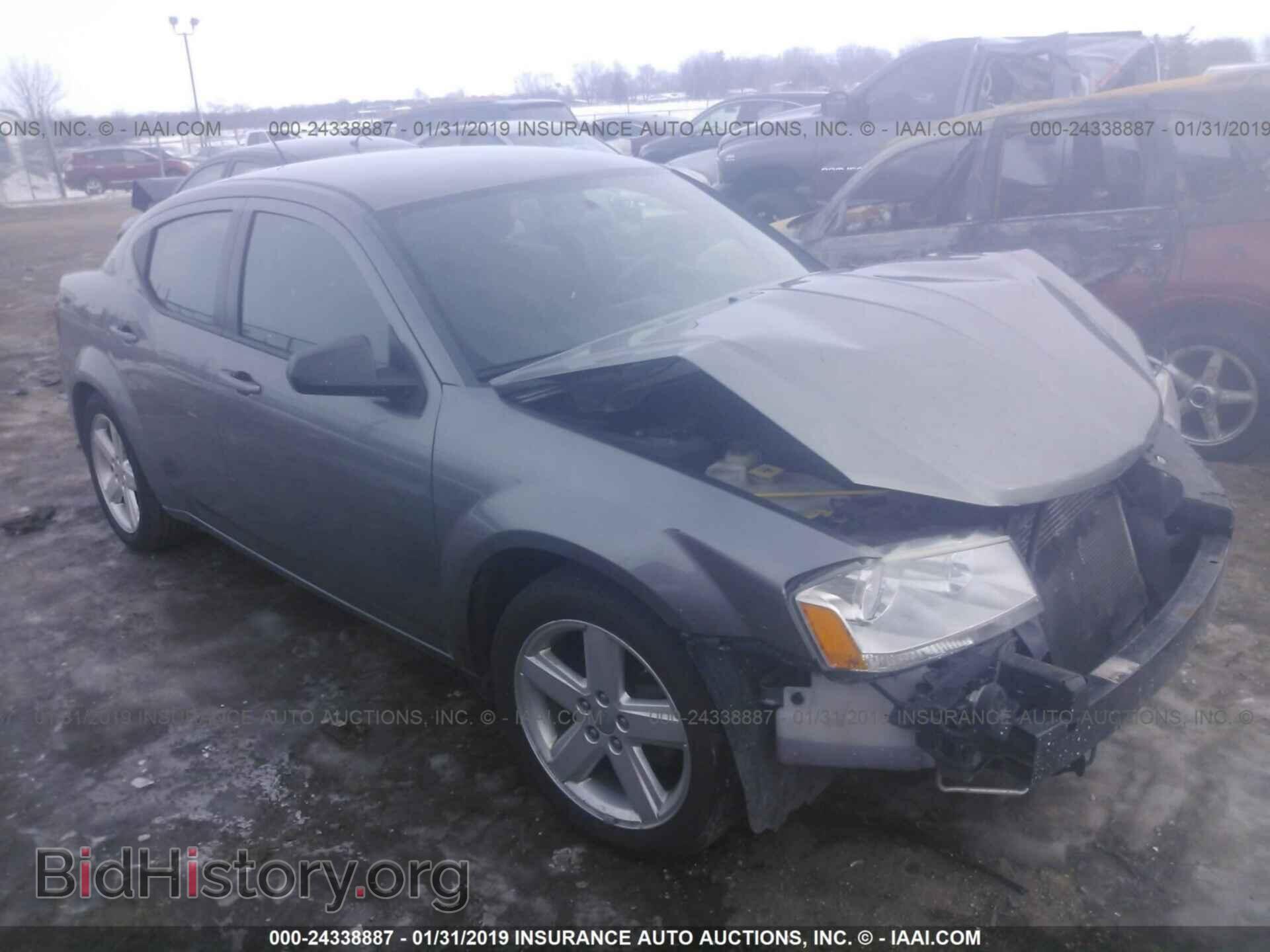 Фотография 1C3CDZAB0DN536983 - DODGE AVENGER 2013