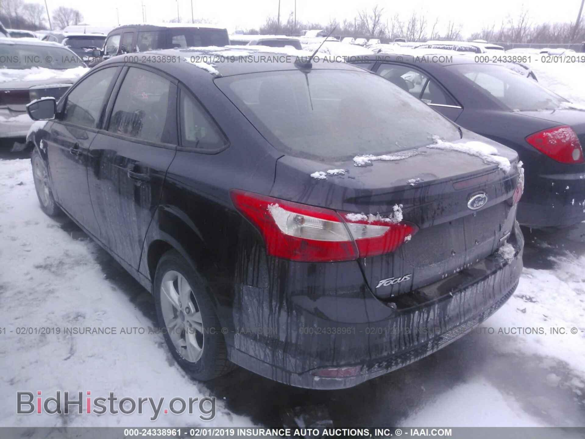 2013 FORD FOCUS - VIN: 1FADP3F22DL333527 - Фото 3