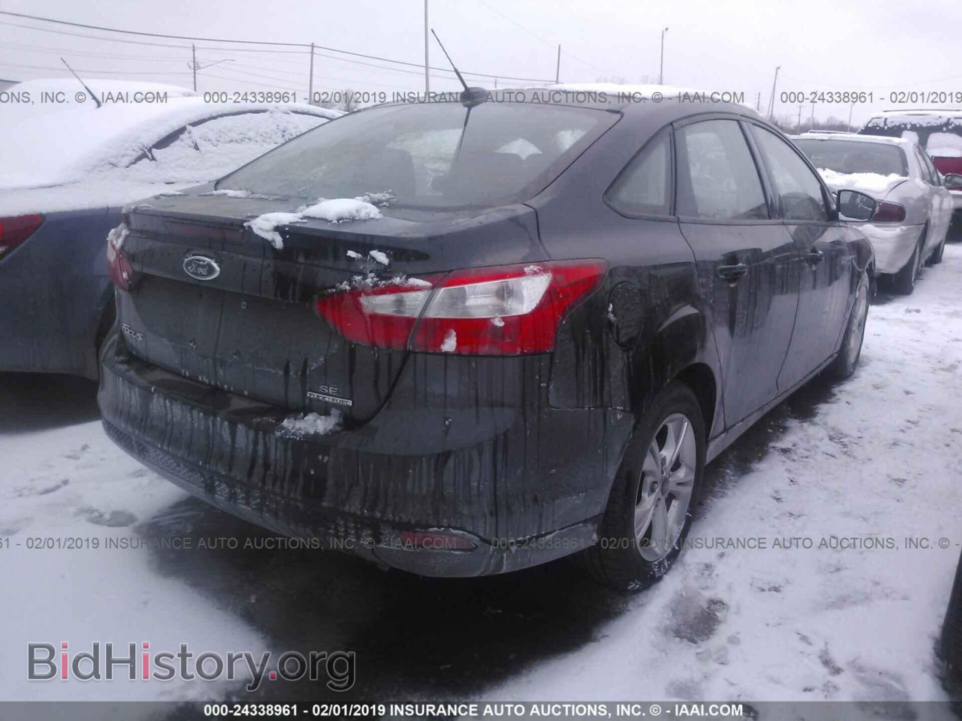 2013 FORD FOCUS - VIN: 1FADP3F22DL333527 - Фото 4