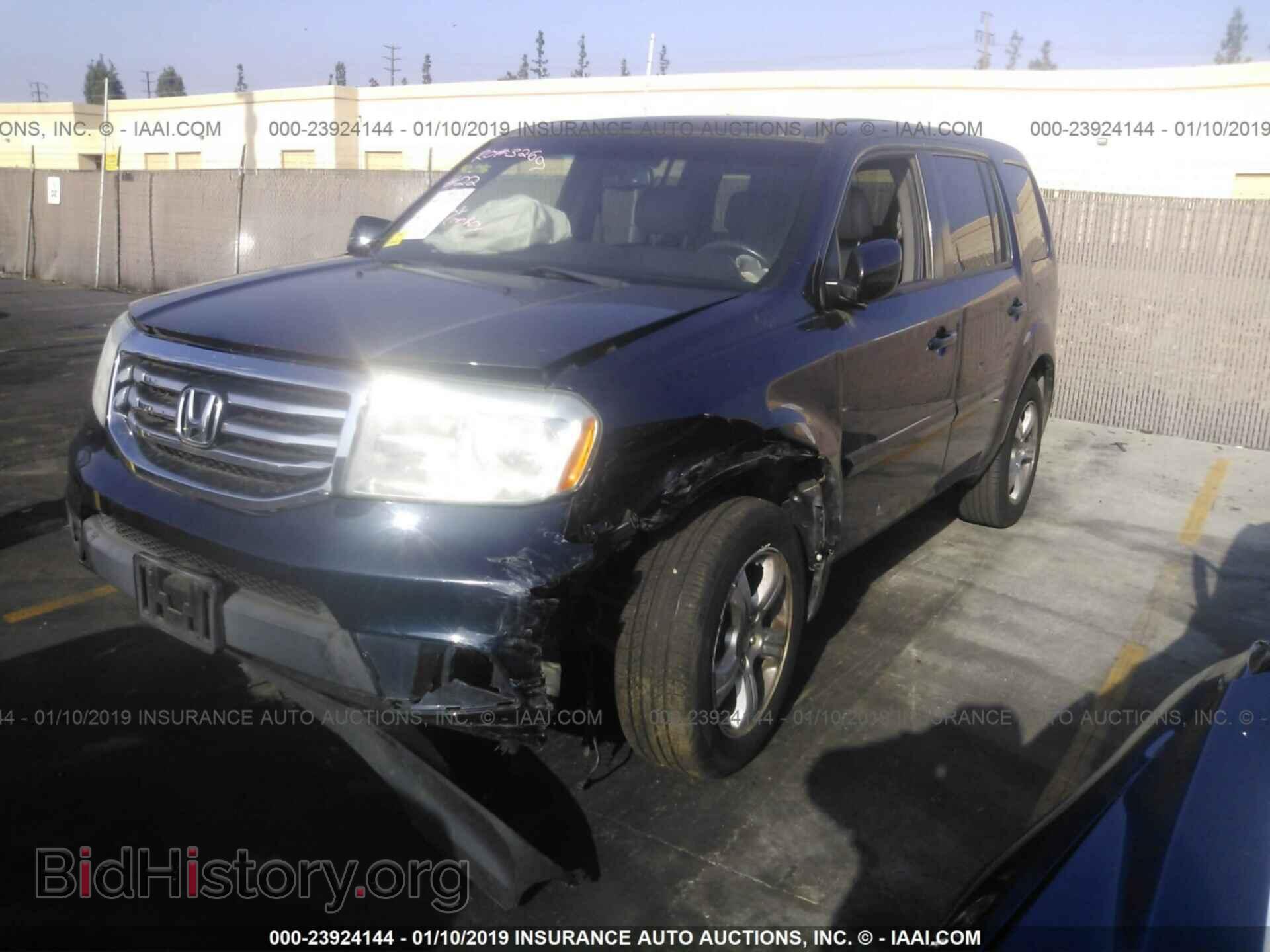 2012 HONDA PILOT - VIN: 5FNYF3H69CB039915 - Фото 2