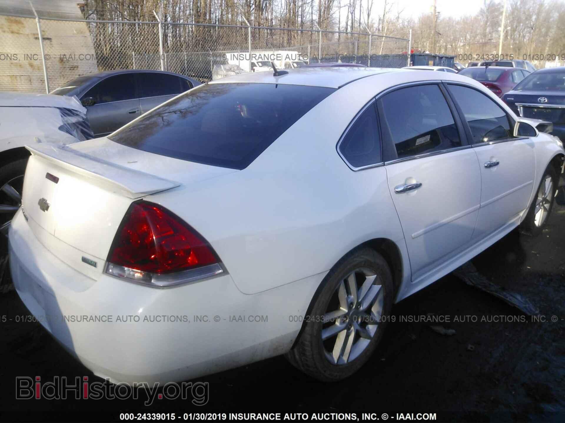 2013 CHEVROLET IMPALA - VIN: 2G1WC5E34D1185299 - Фото 4