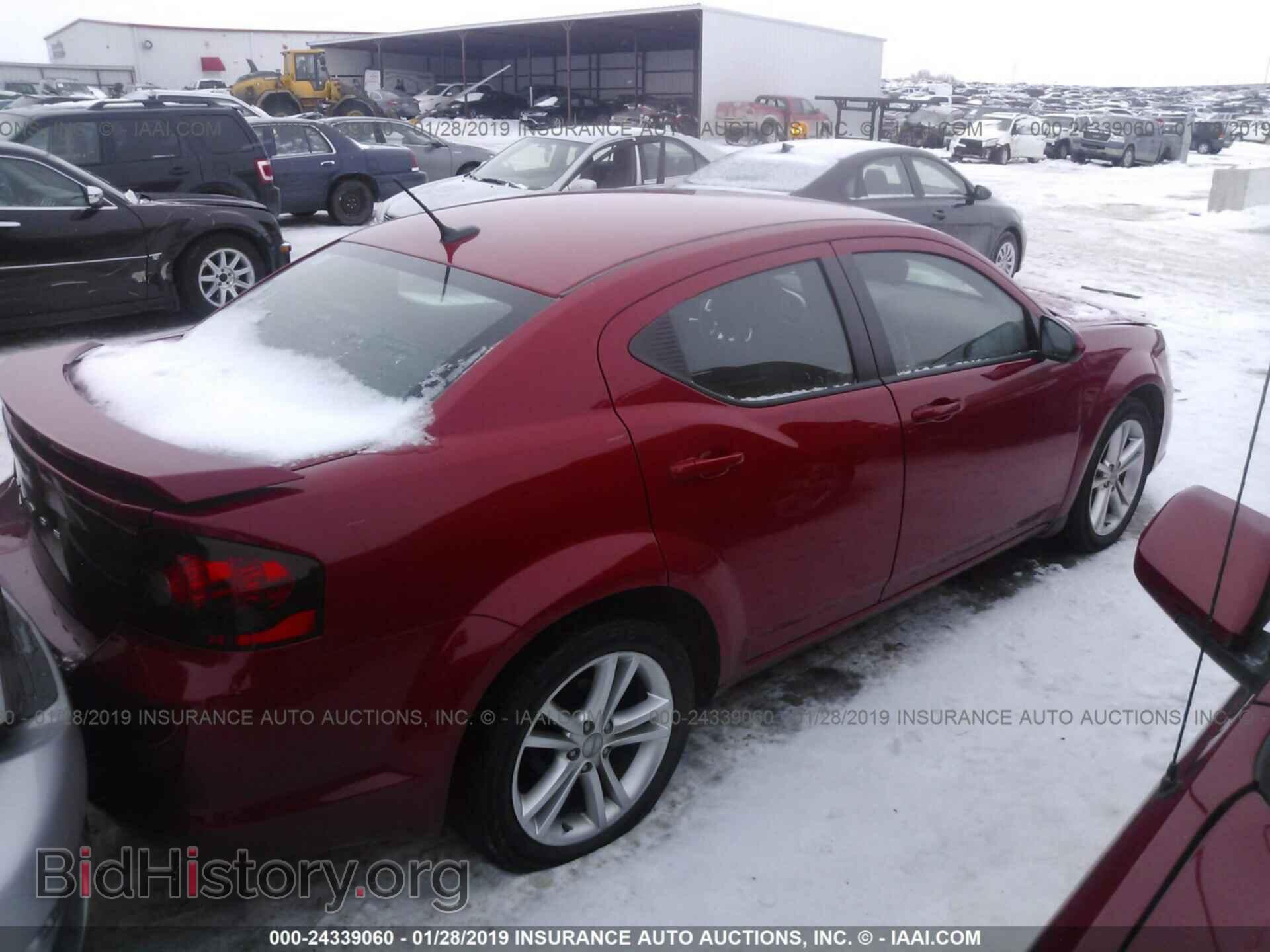 2011 DODGE AVENGER - VIN: 1B3BD1FG0BN585015 - Фото 4
