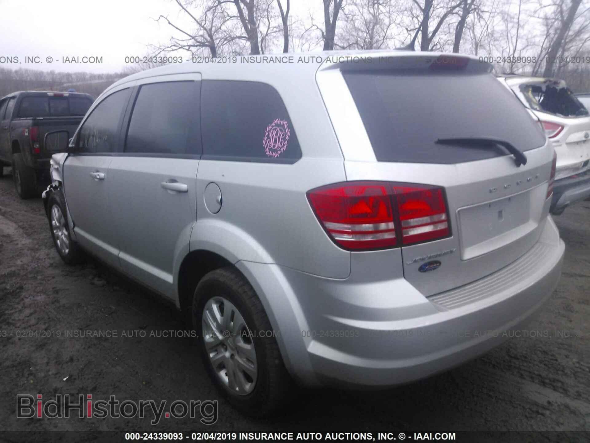 2014 DODGE JOURNEY - VIN: 3C4PDCAB2ET216382 - Фото 3