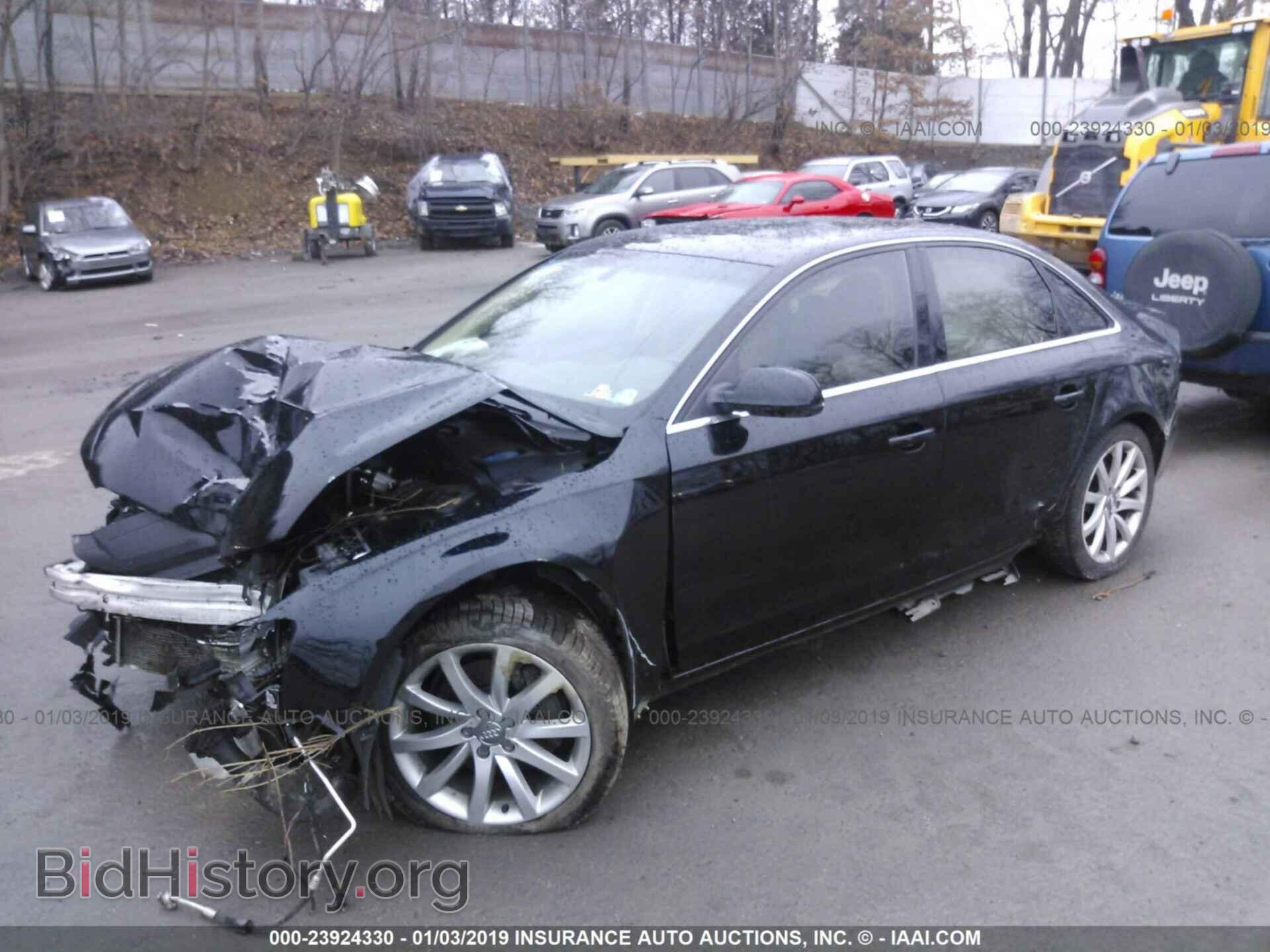 2013 AUDI A4 - VIN: WAUFFAFL8DN021300 - Photo 2