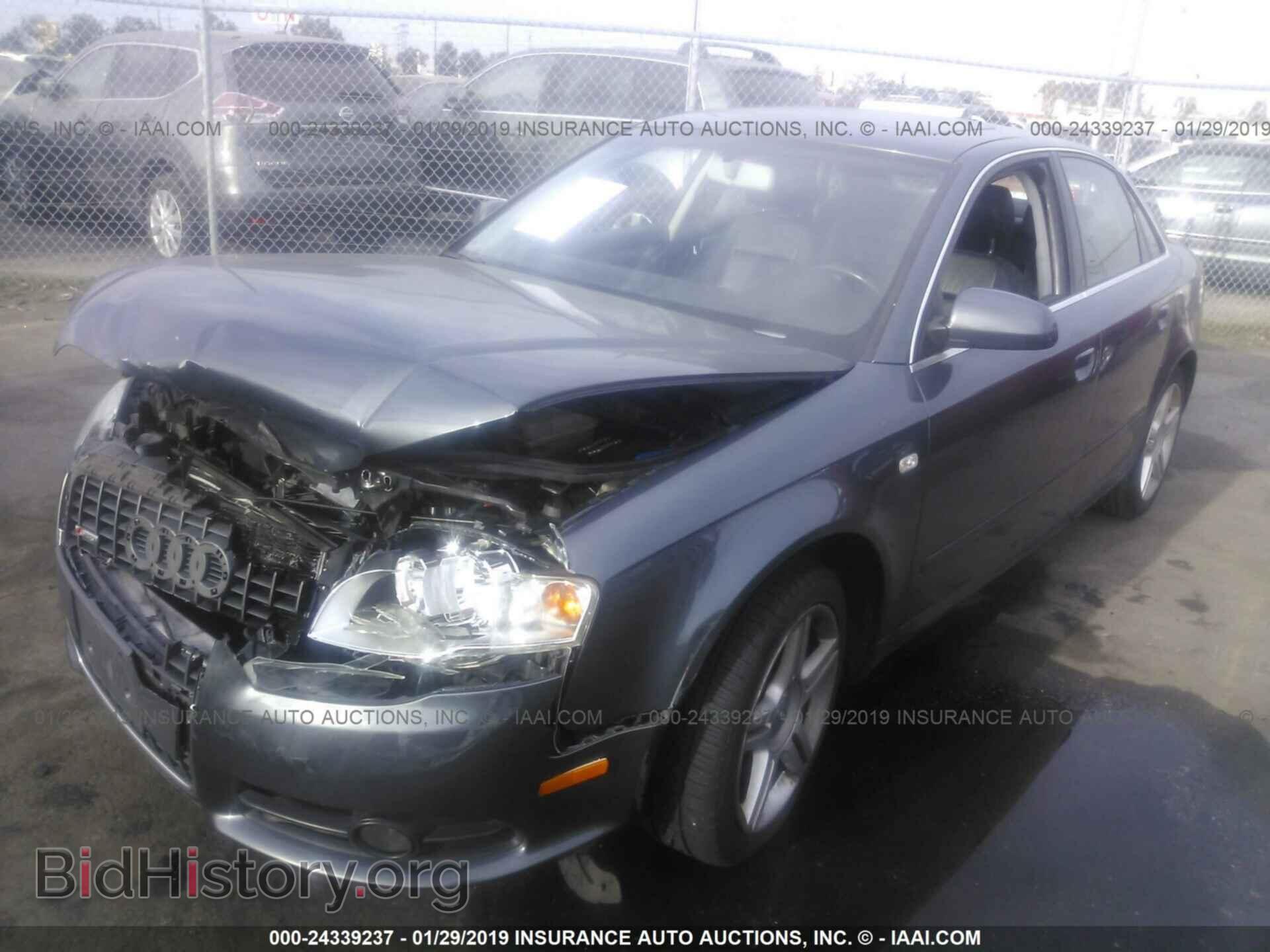 2008 AUDI A4 - VIN: WAUAF78E08A008727 - Photo 2