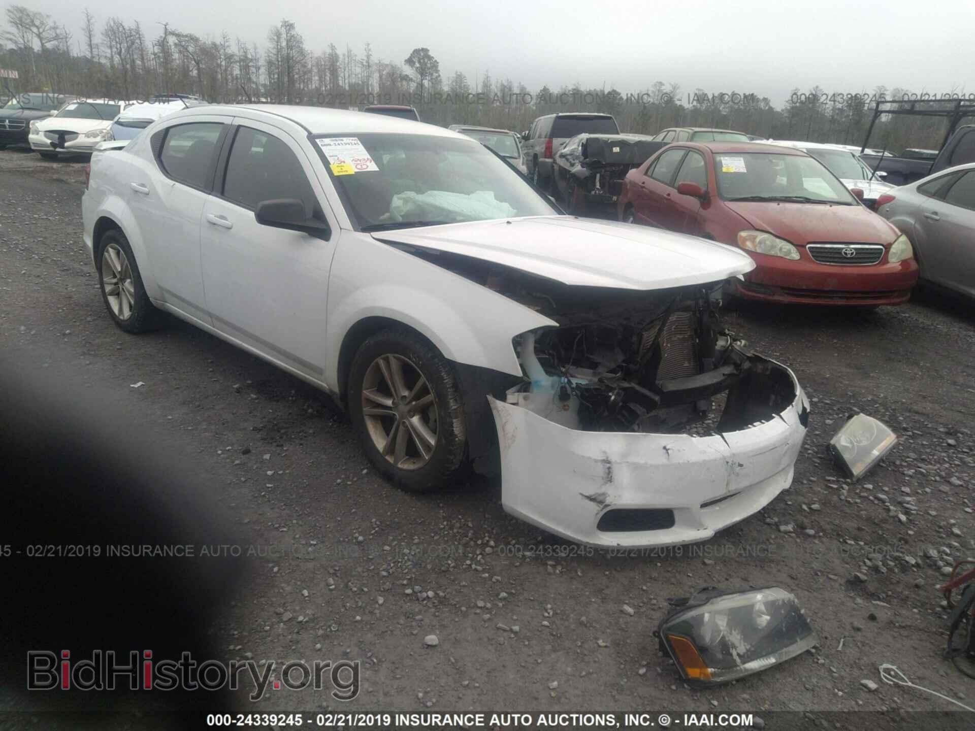 Фотография 1C3CDZAG4DN768594 - DODGE AVENGER 2013