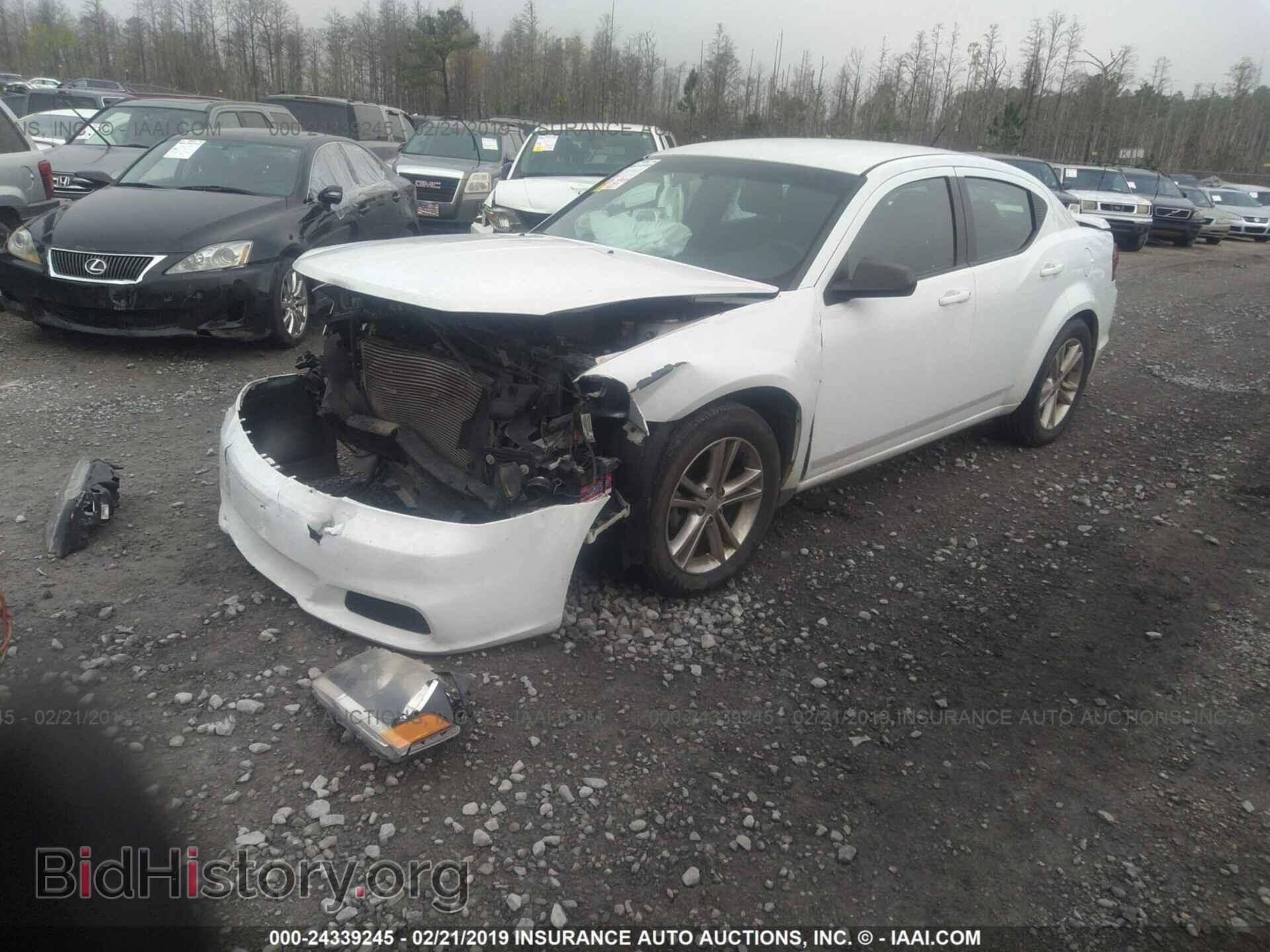 2013 DODGE AVENGER - VIN: 1C3CDZAG4DN768594 - Photo 2