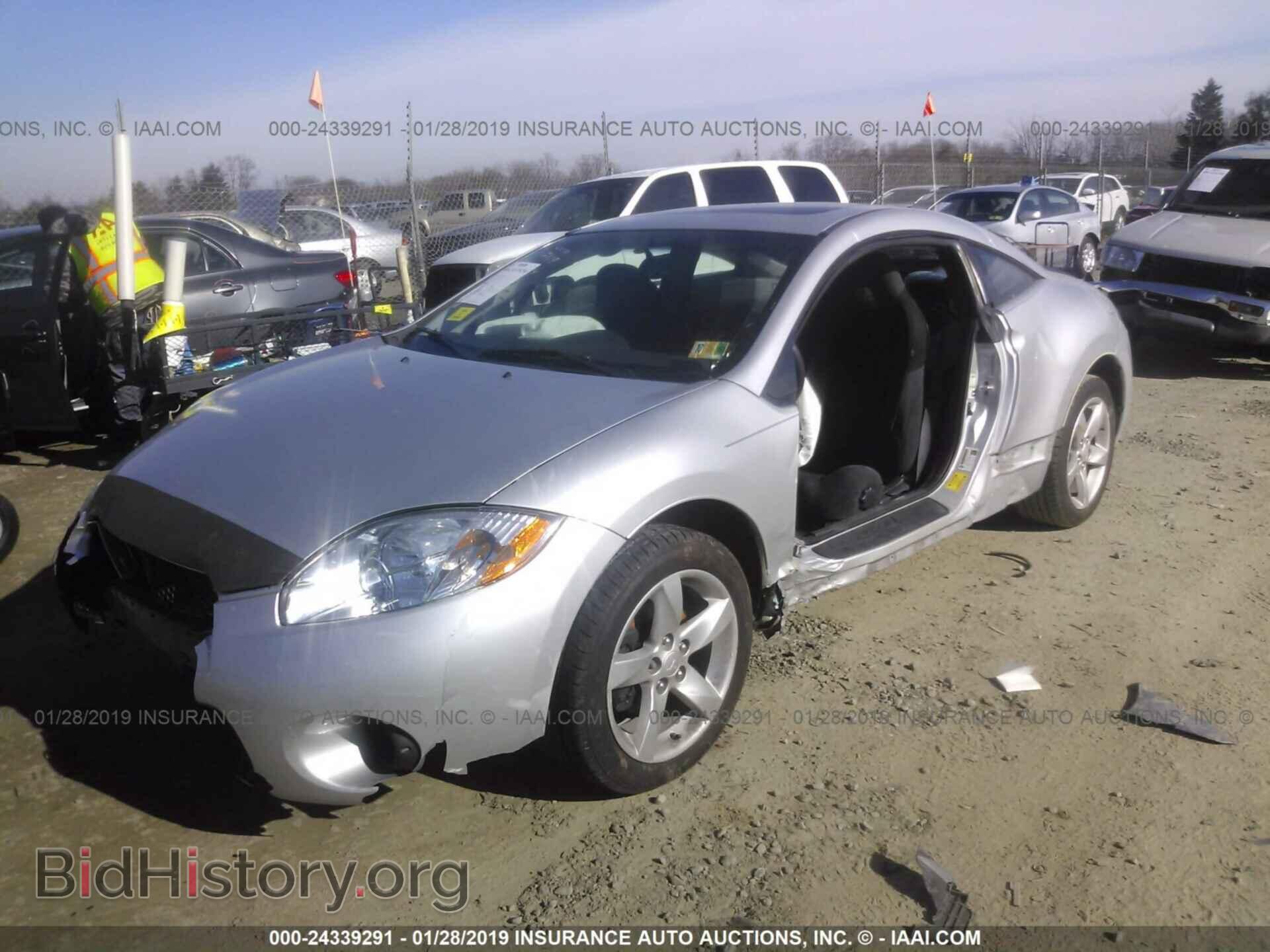 2008 MITSUBISHI ECLIPSE - VIN: 4A3AK24F68E005952 - Фото 2