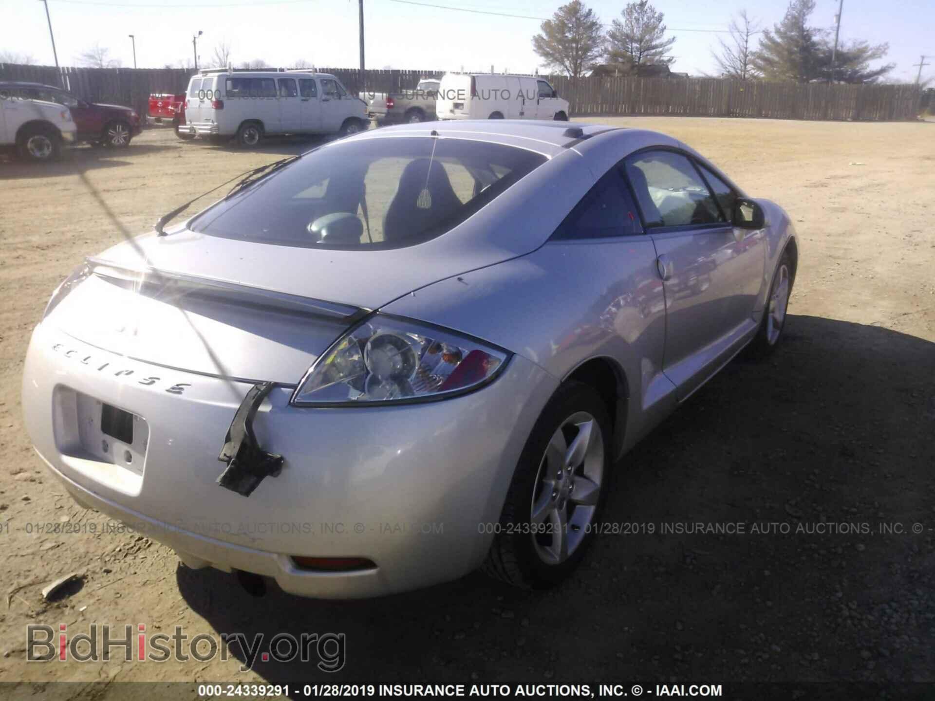 2008 MITSUBISHI ECLIPSE - VIN: 4A3AK24F68E005952 - Фото 4