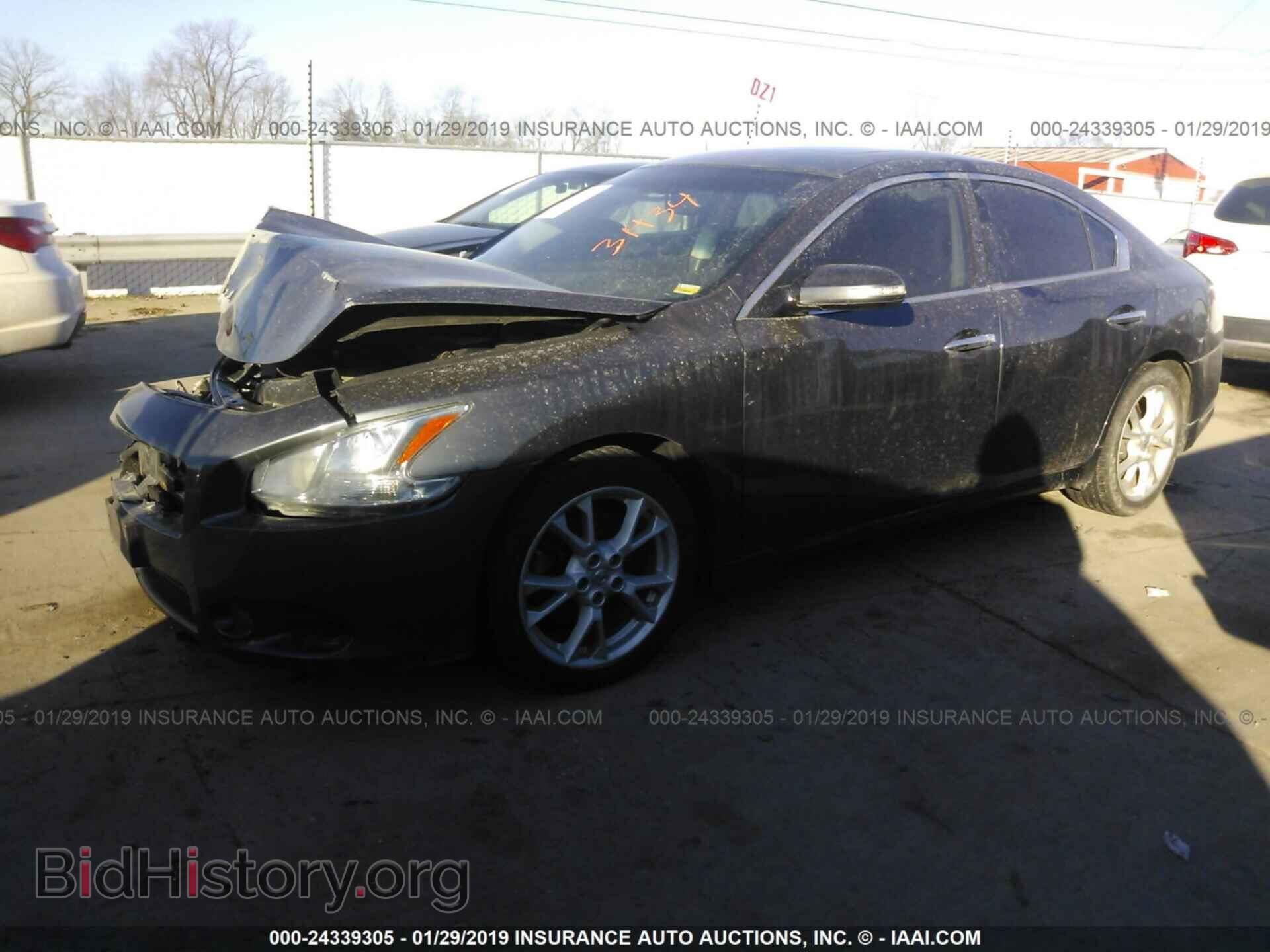 2012 NISSAN MAXIMA - VIN: 1N4AA5AP3CC839482 - Фото 2