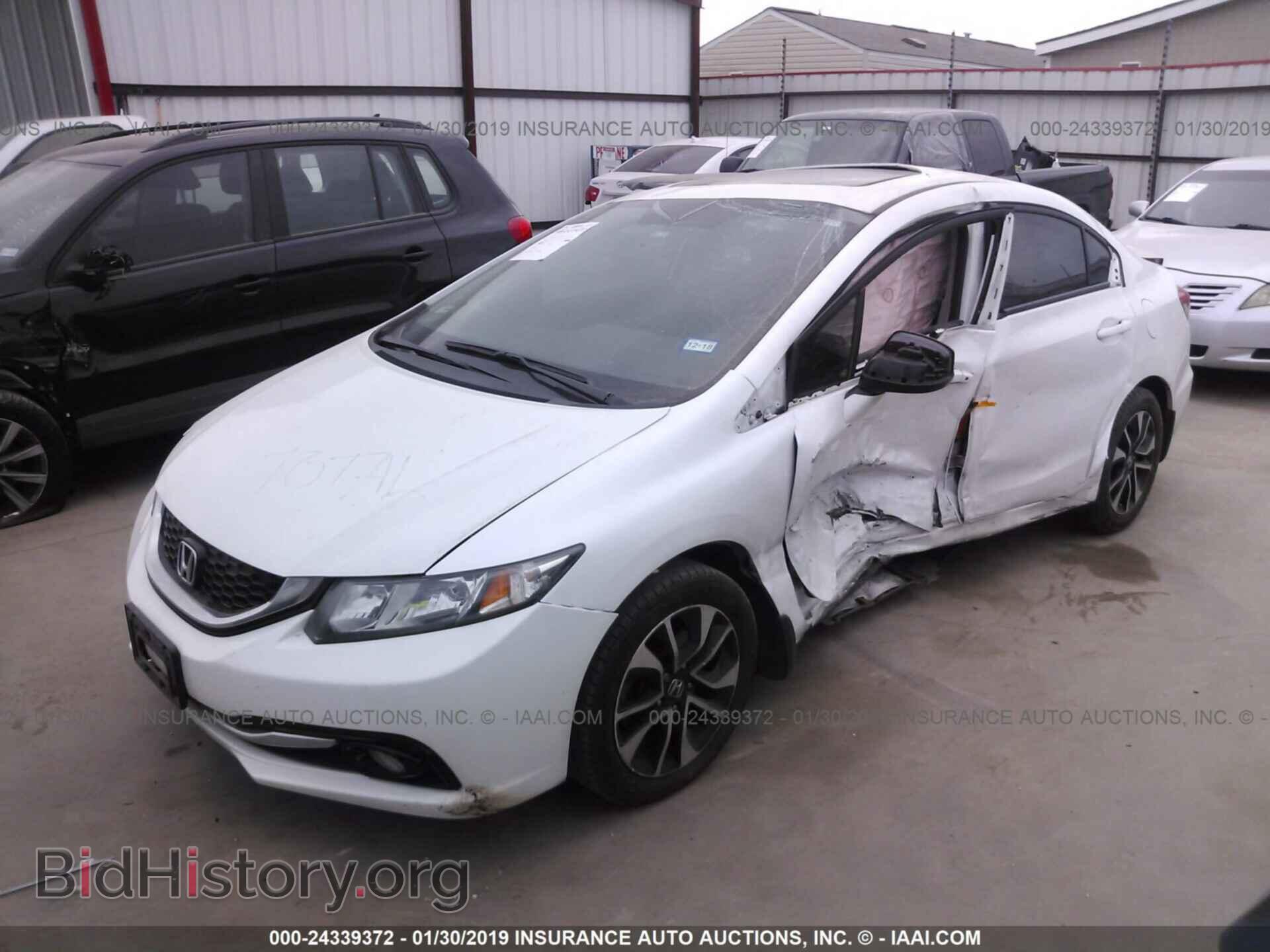 2013 HONDA CIVIC - VIN: 19XFB2F97DE009281 - Фото 2