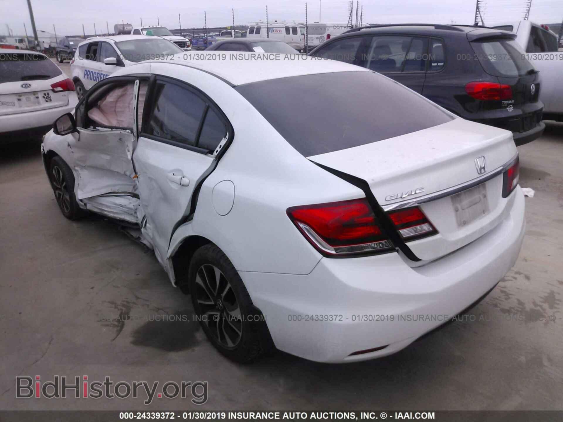 2013 HONDA CIVIC - VIN: 19XFB2F97DE009281 - Фото 3