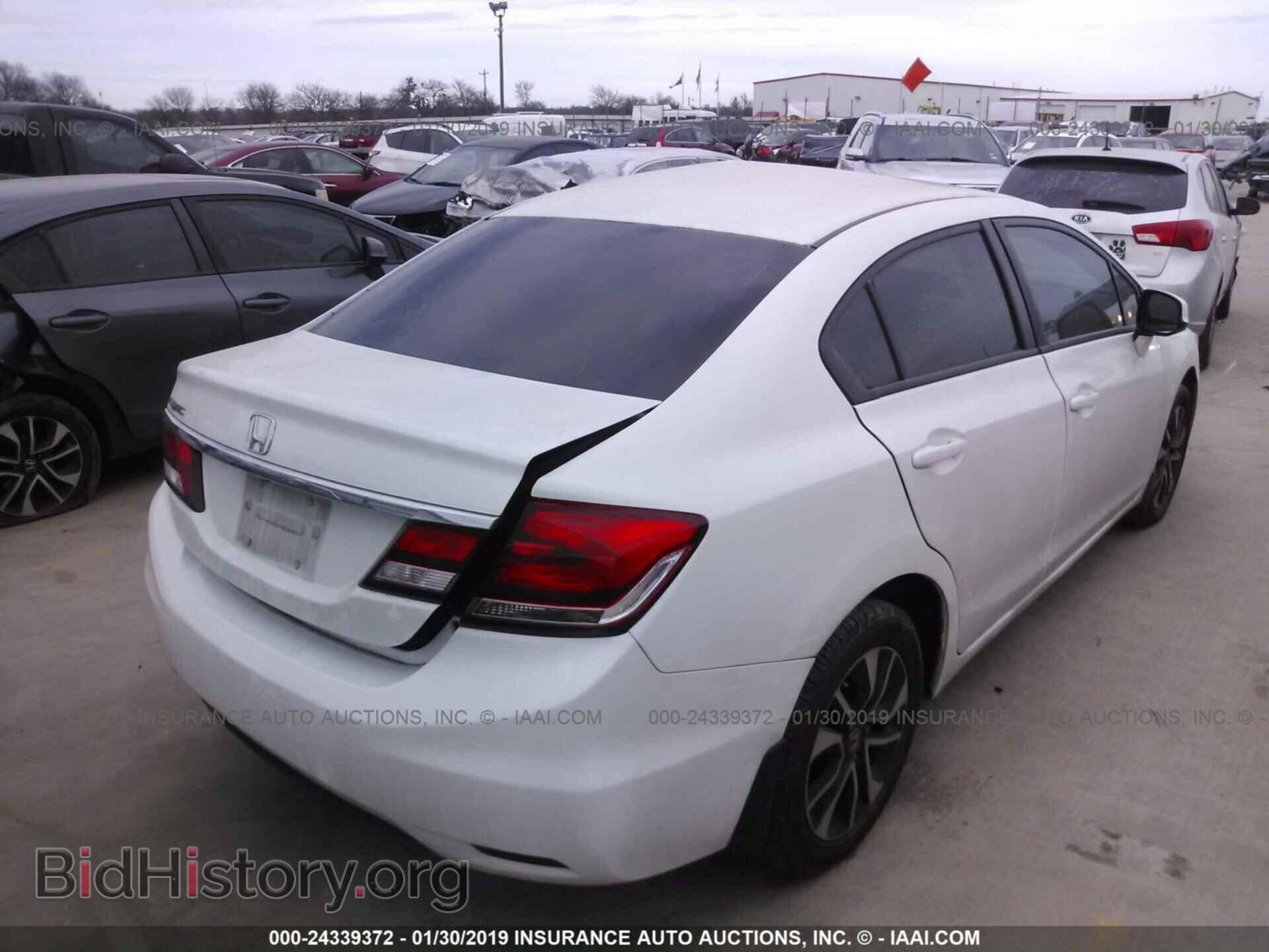 2013 HONDA CIVIC - VIN: 19XFB2F97DE009281 - Фото 4