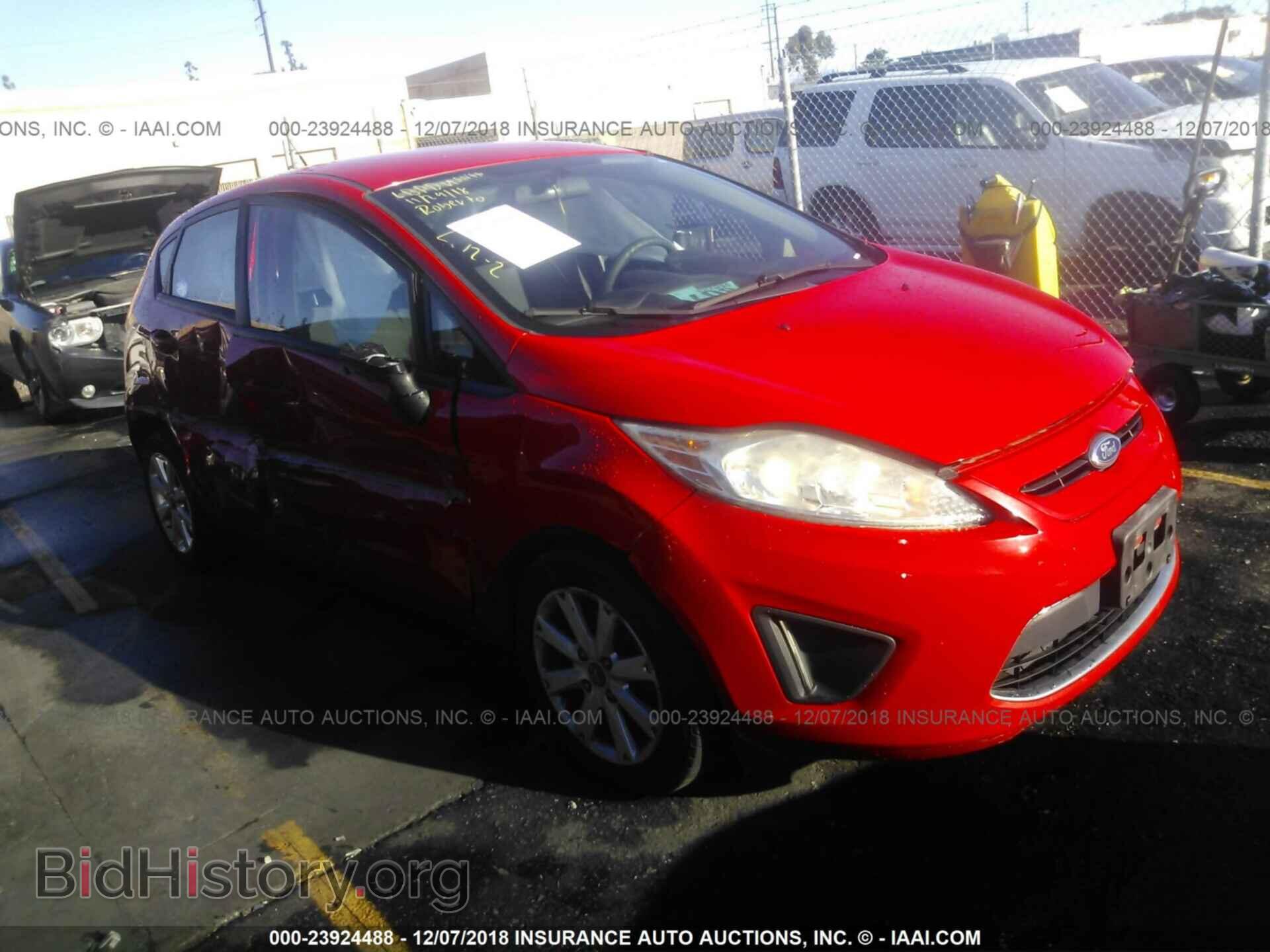 Photo 3FADP4EJ2CM140709 - FORD FIESTA 2012