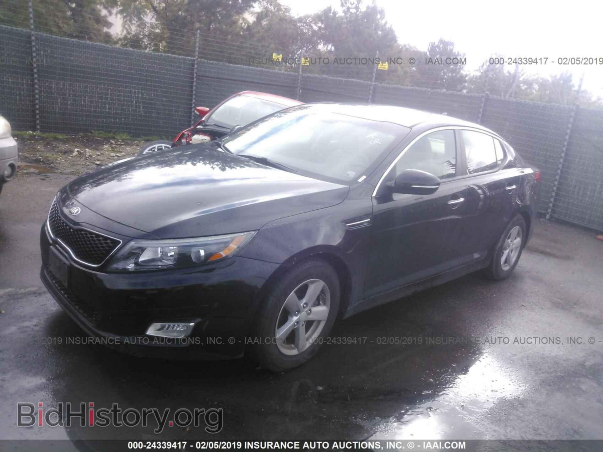 2015 KIA OPTIMA - VIN: 5XXGM4A71FG444503 - Photo 2