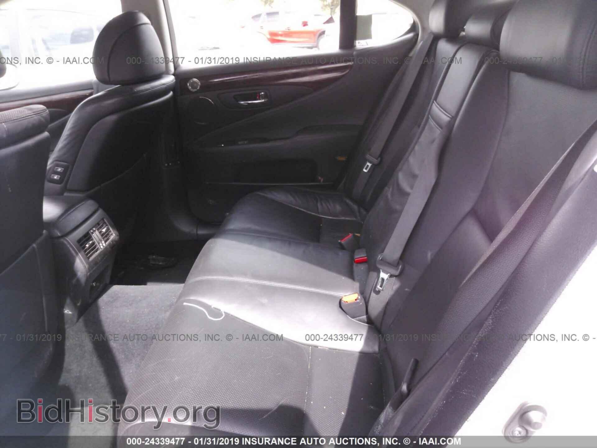 2008 LEXUS LS - VIN: JTHBL46F385060693 - Фото 8