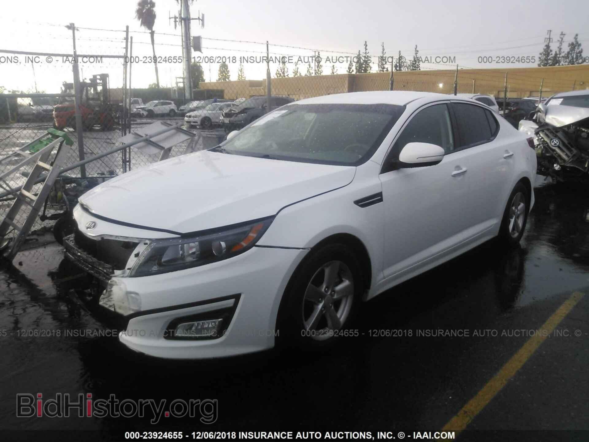 2015 KIA OPTIMA - VIN: 5XXGM4A78FG488742 - Photo 2