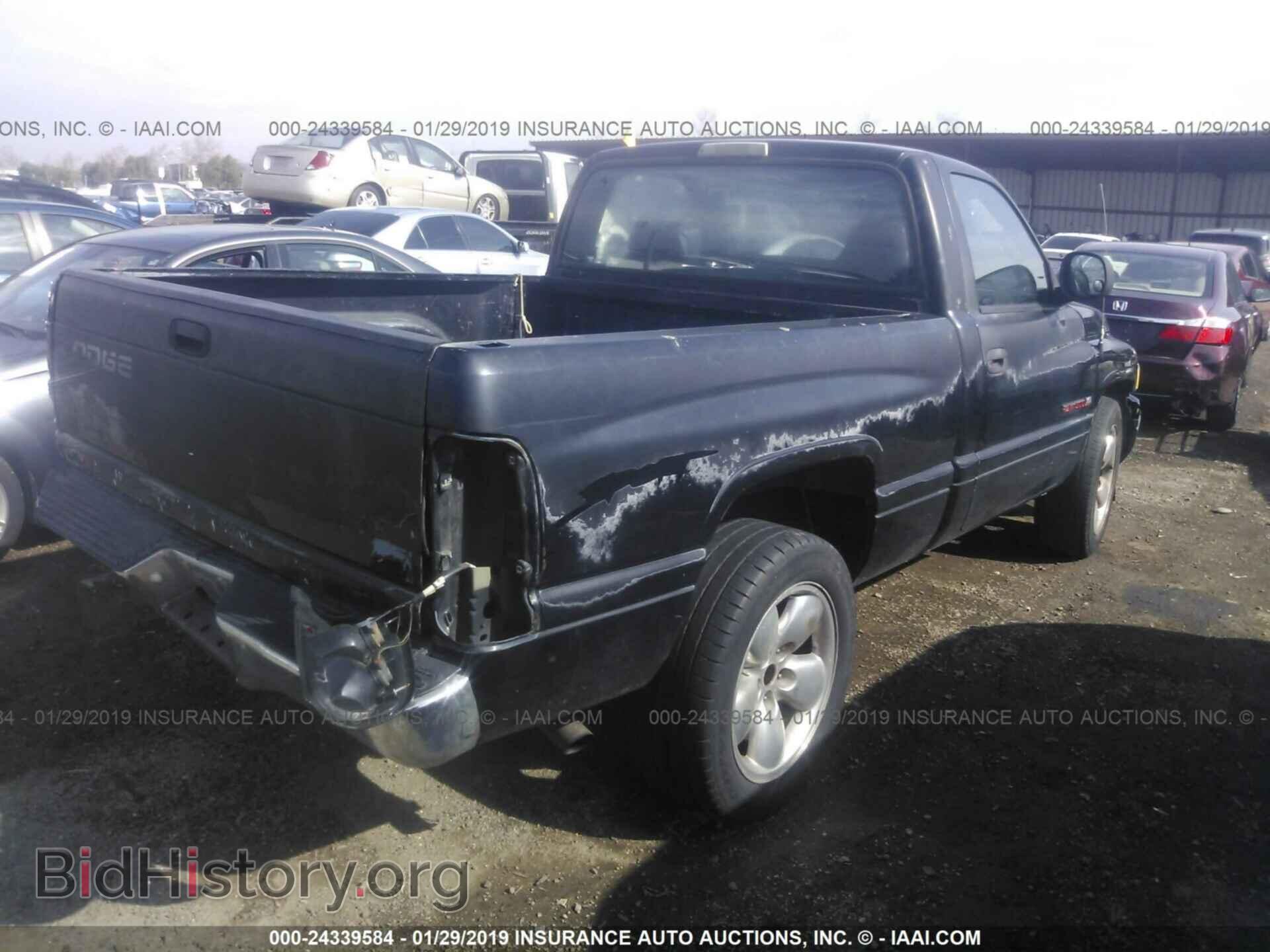 1998 DODGE RAM 1500 - VIN: 1B7HC16YXWS604259 - Фото 4