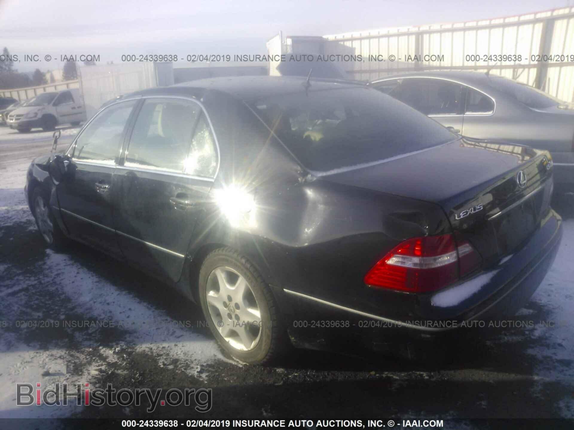 2004 LEXUS LS - VIN: JTHBN36F340133007 - Фото 3