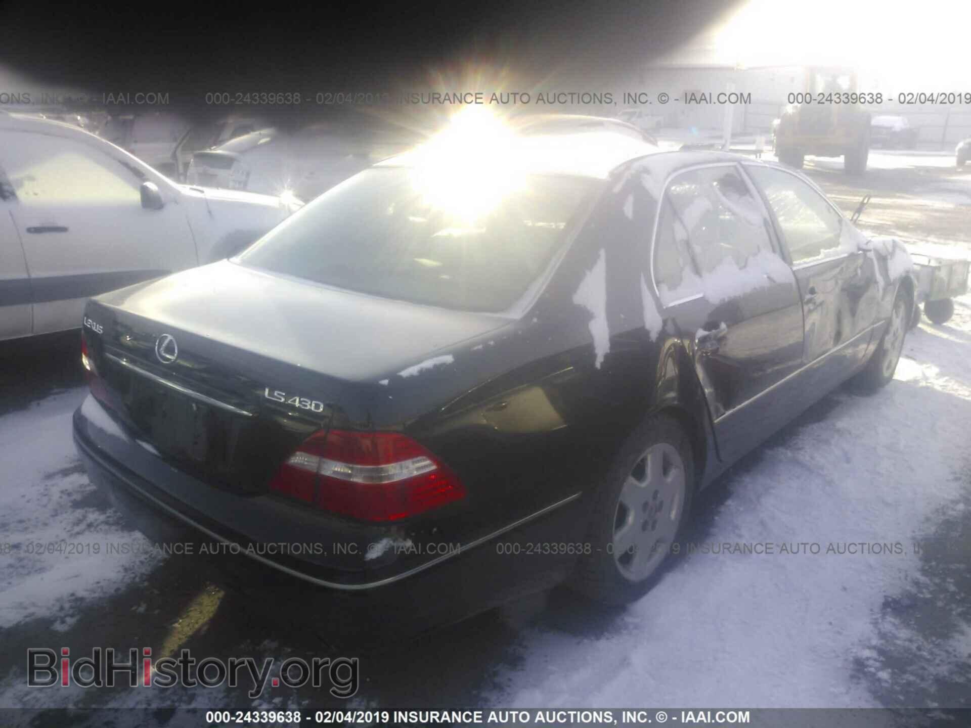 2004 LEXUS LS - VIN: JTHBN36F340133007 - Фото 4