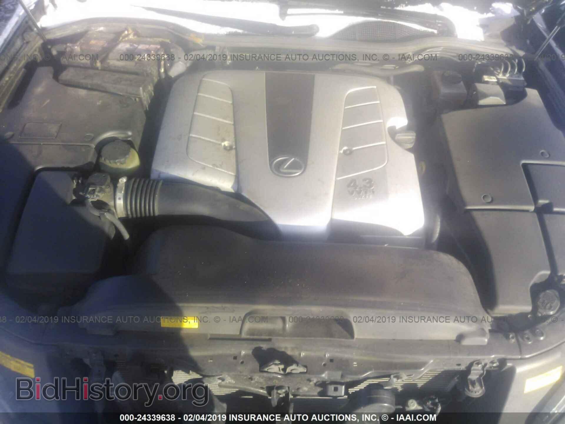 2004 LEXUS LS - VIN: JTHBN36F340133007 - Фото 10