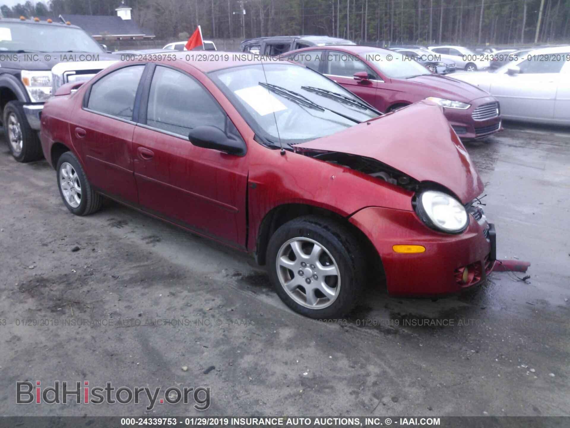 Фотография 1B3ES56C95D100498 - DODGE NEON 2005
