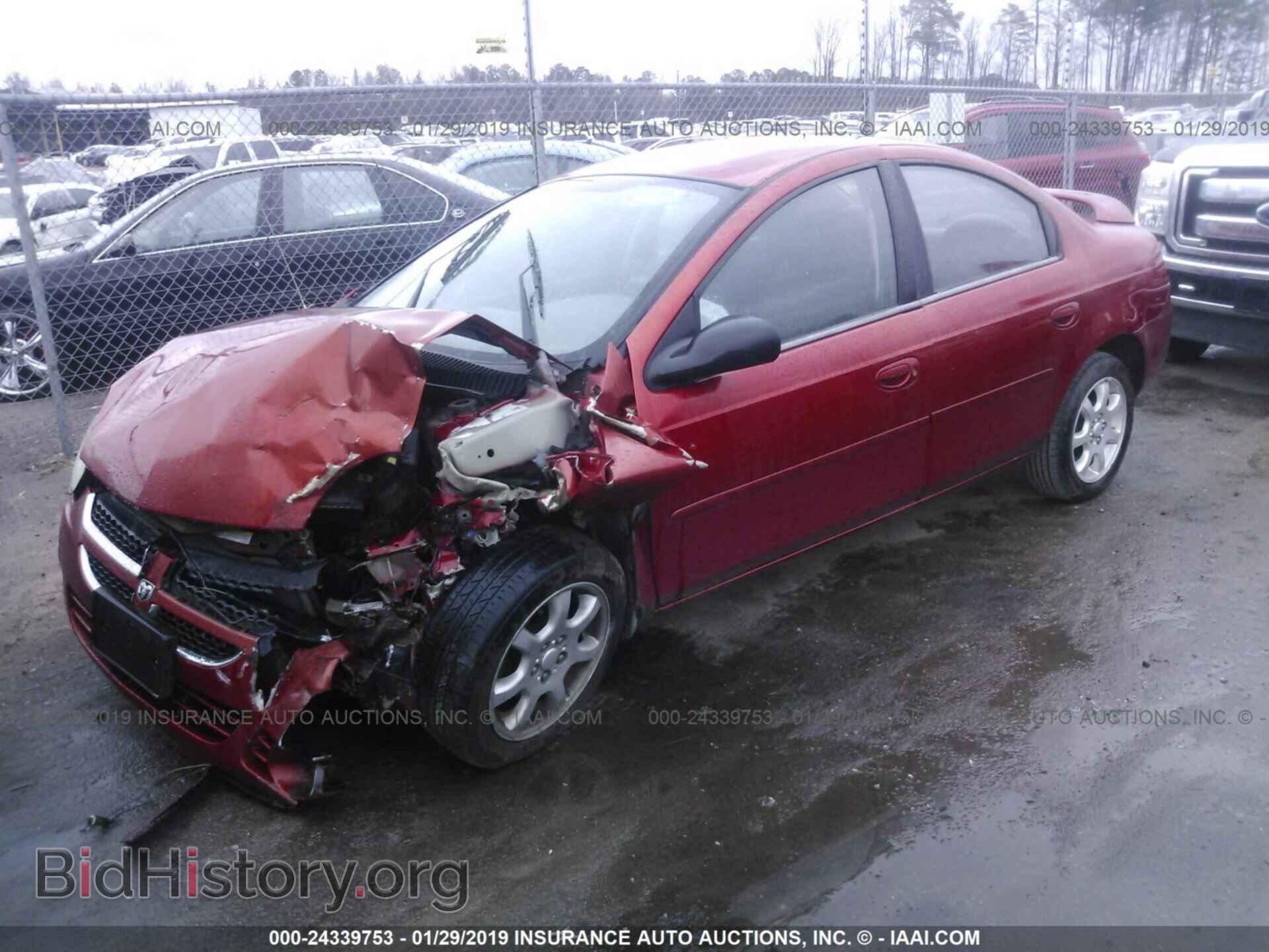 2005 DODGE NEON - VIN: 1B3ES56C95D100498 - Фото 2