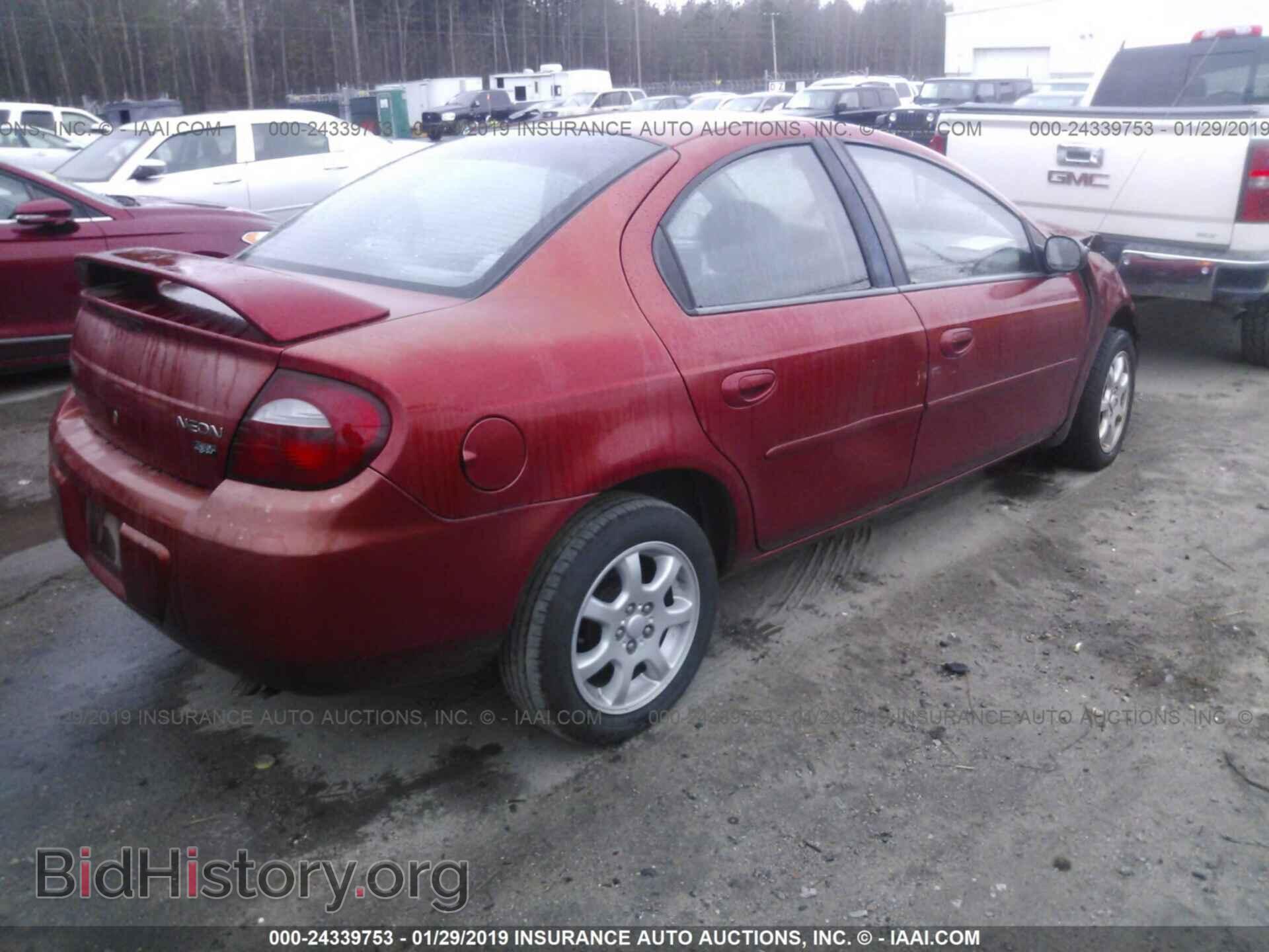 2005 DODGE NEON - VIN: 1B3ES56C95D100498 - Фото 4