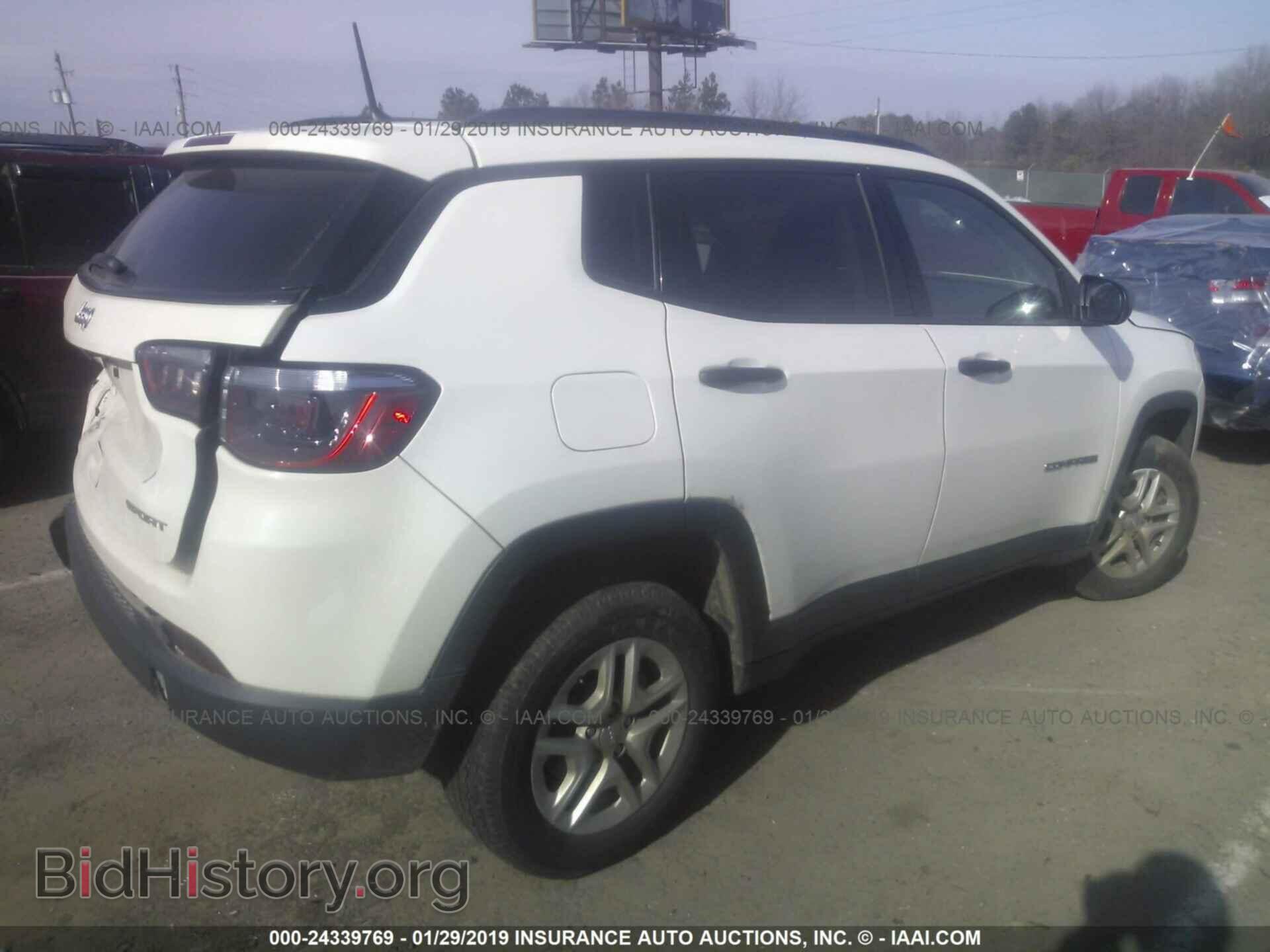 2018 JEEP COMPASS - VIN: 3C4NJCABXJT254937 - Фото 4