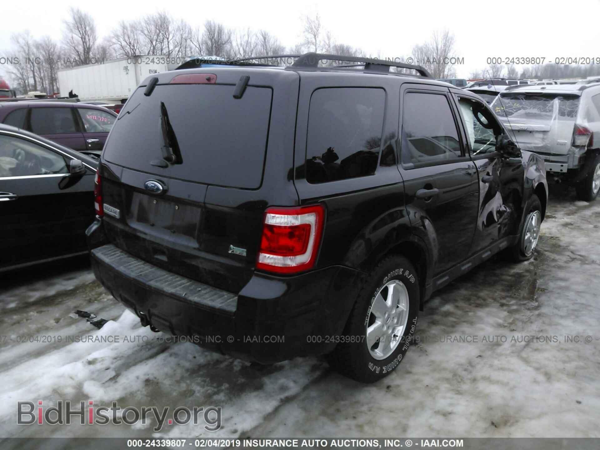 2011 FORD ESCAPE - VIN: 1FMCU9DG1BKC14477 - Фото 4