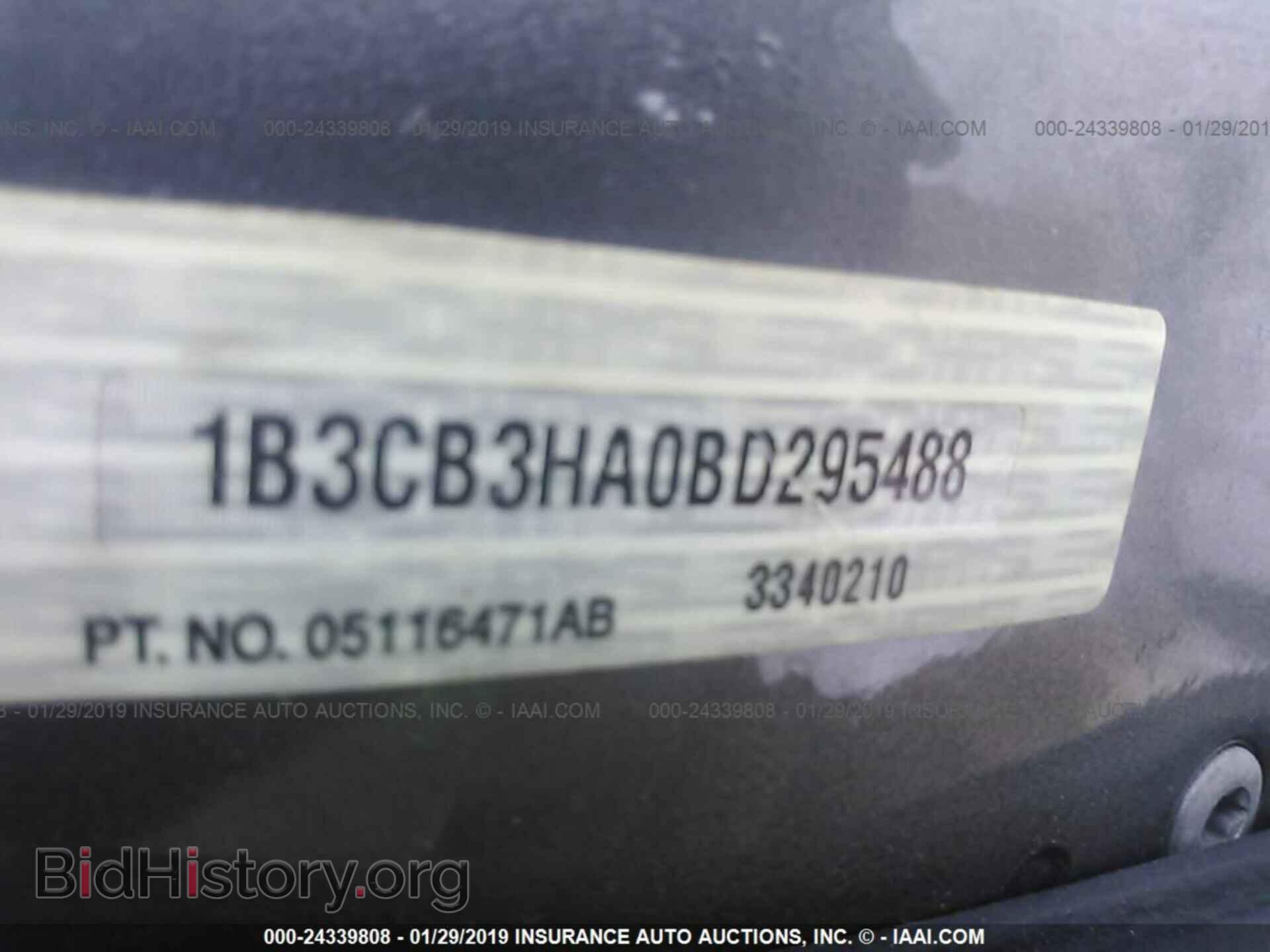 2011 DODGE CALIBER - VIN: 1B3CB3HA0BD295488 - Фото 9