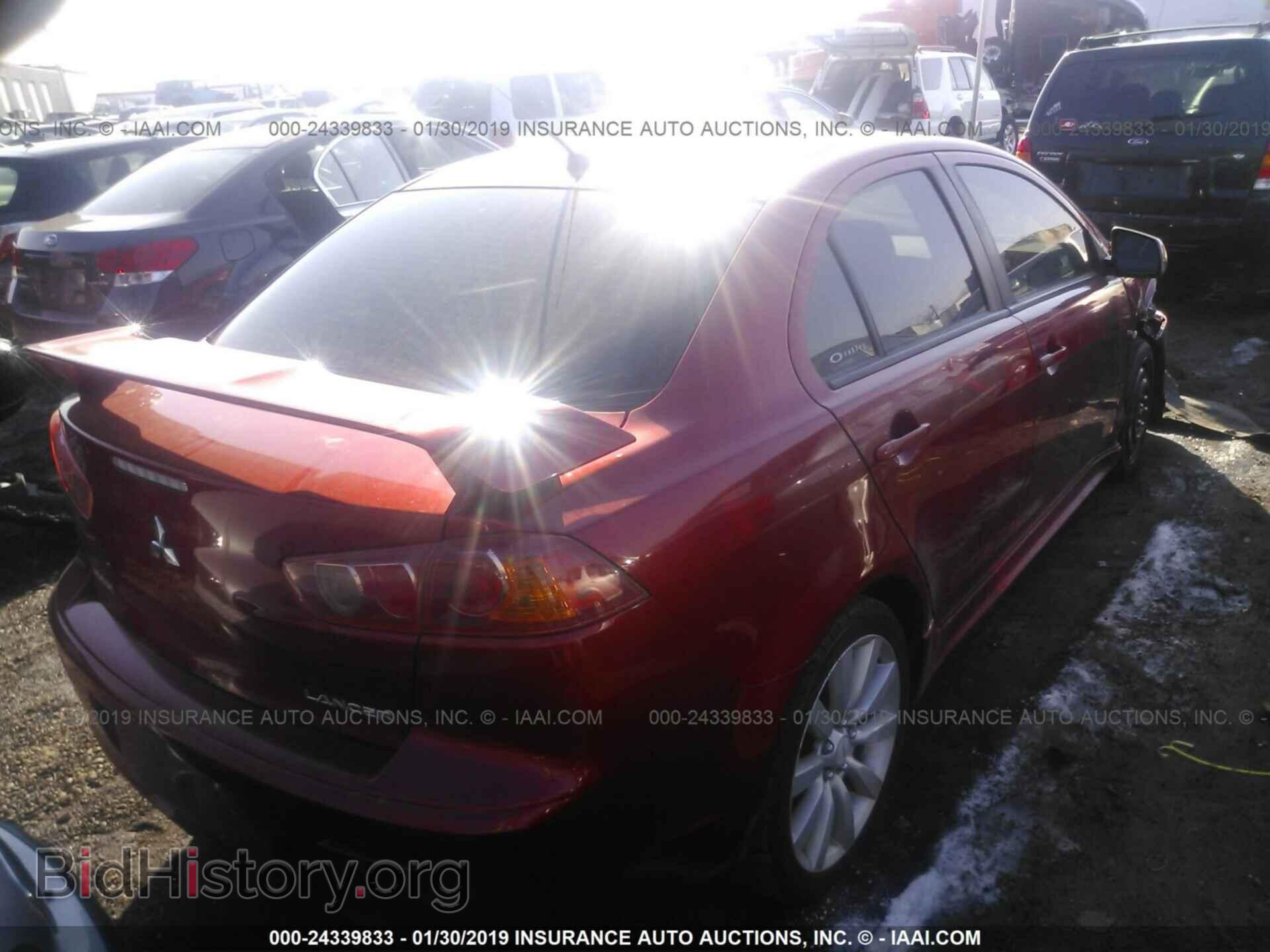 2008 MITSUBISHI LANCER - VIN: JA3AU86U68U001576 - Фото 4