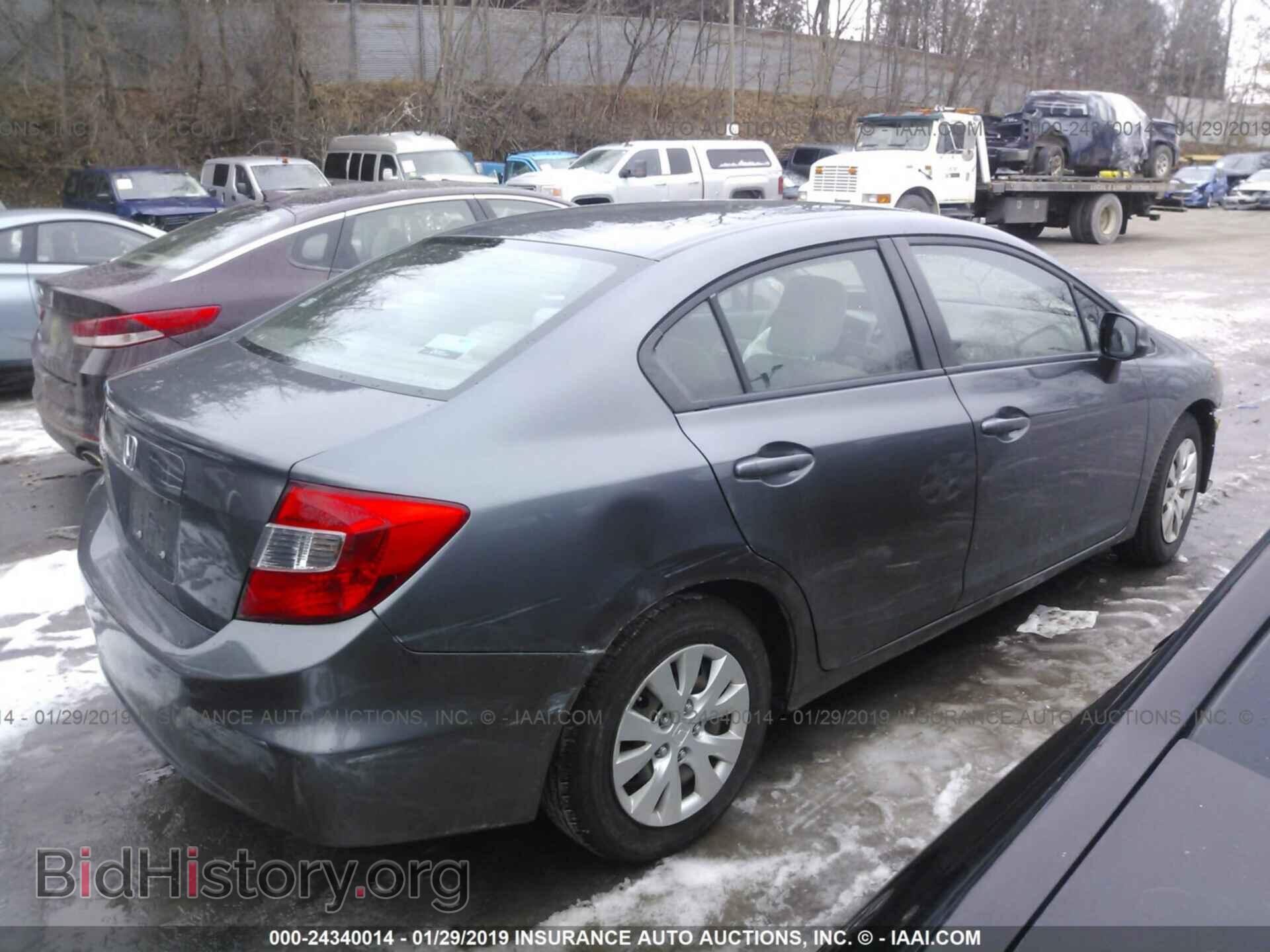 2012 HONDA CIVIC - VIN: 19XFB2F59CE387159 - Photo 4